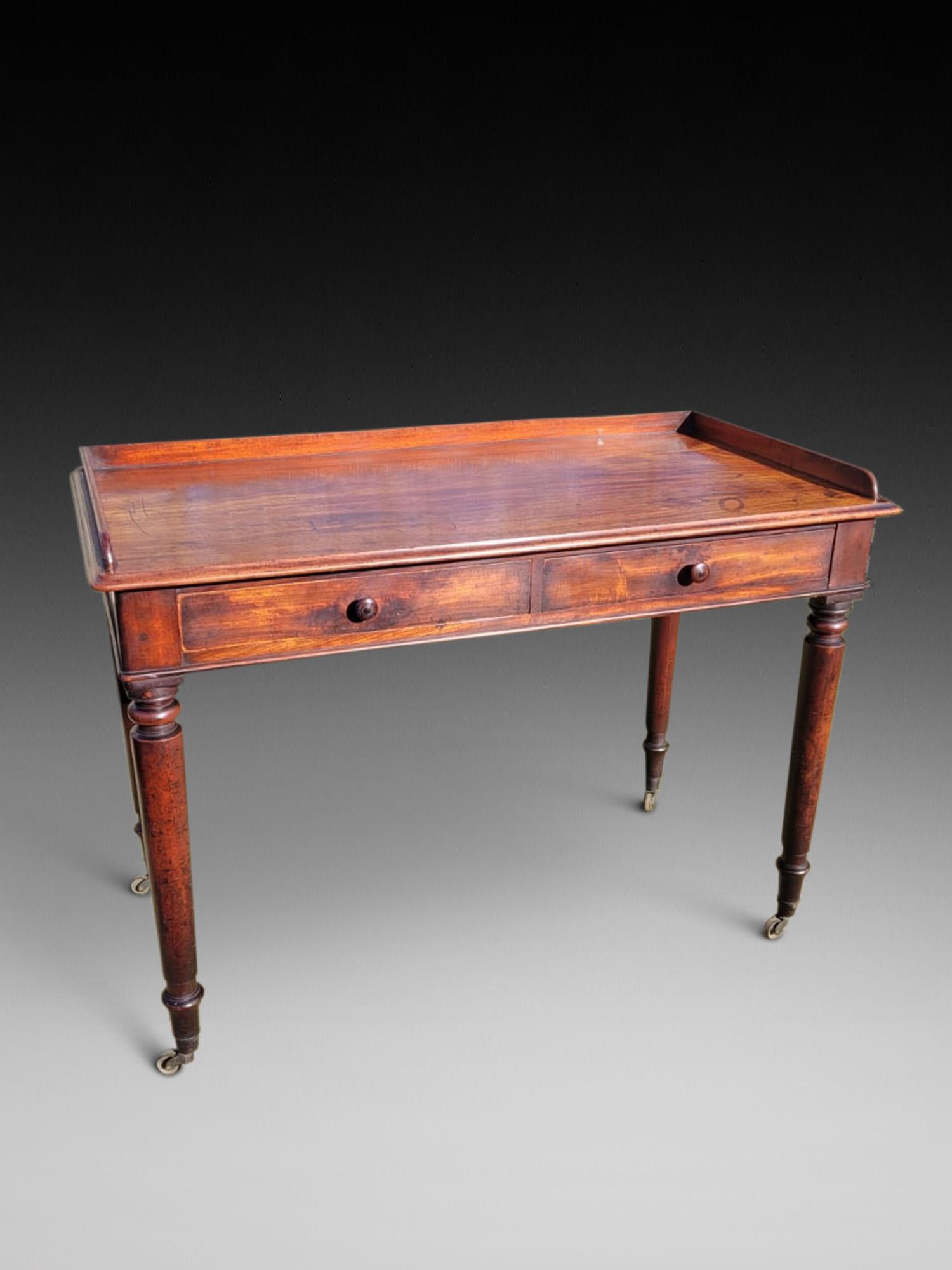 19th Century Mahogany Side Table (1 of 4)