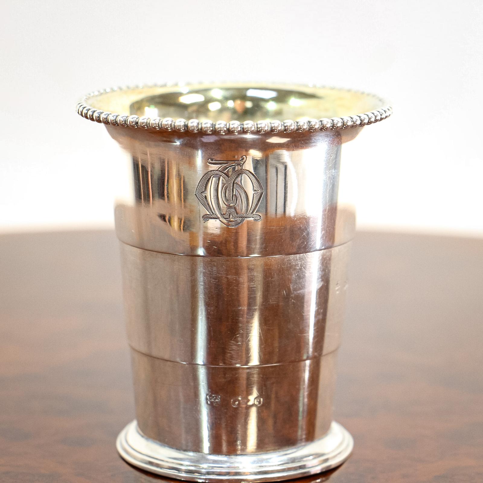 Victorian Silver Collapsible Cup (1 of 8)