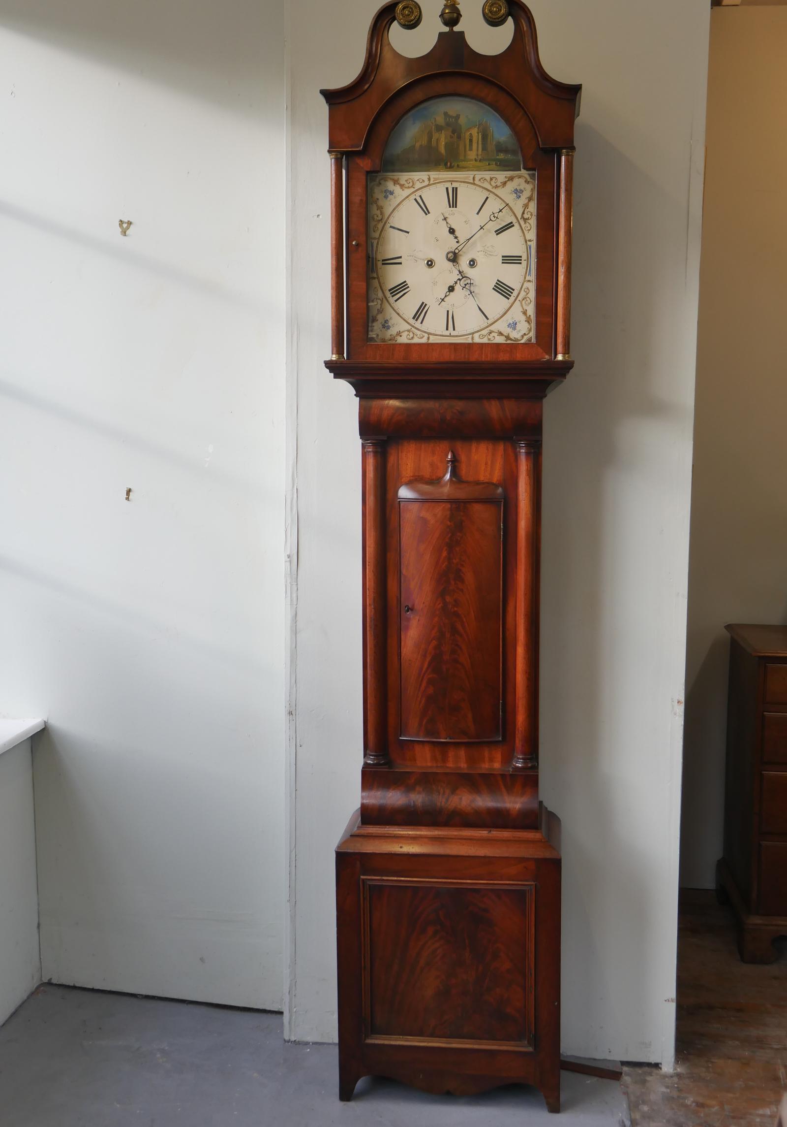 Scottish Longcase Clock Melrose Abbey (1 of 18) Scottish Longcase Clock Melrose Abbey (1 of 18)