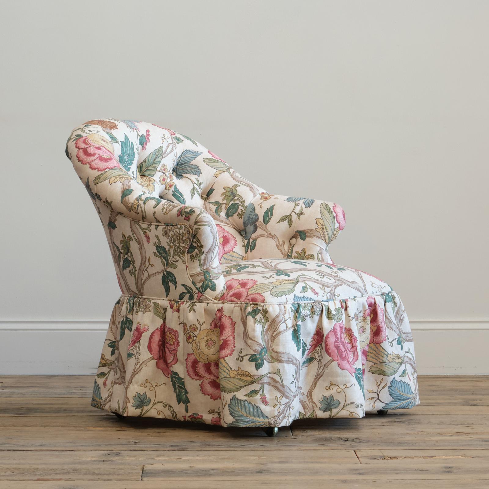 Holland & Sons Tub Armchair in Colfax & Fowler Linen (1 of 15)