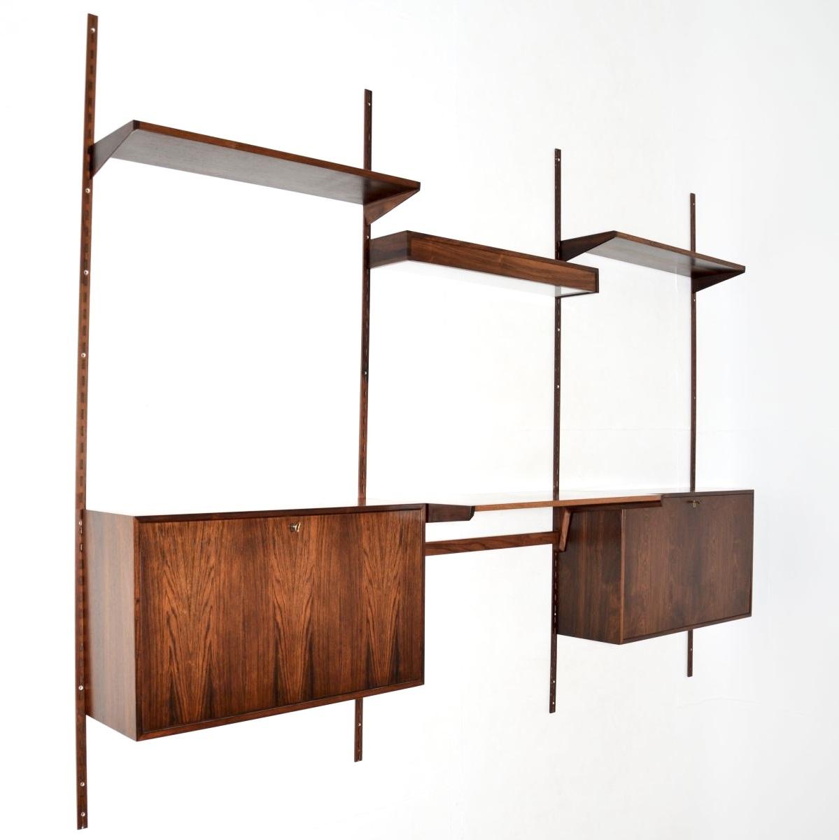 Danish Vintage Rosewood Wall Mounting Shelving System by Kai Kristiansen (1 of 15) Danish Vintage Rosewood Wall Mounting Shelving System by Kai Kristiansen (1 of 15)