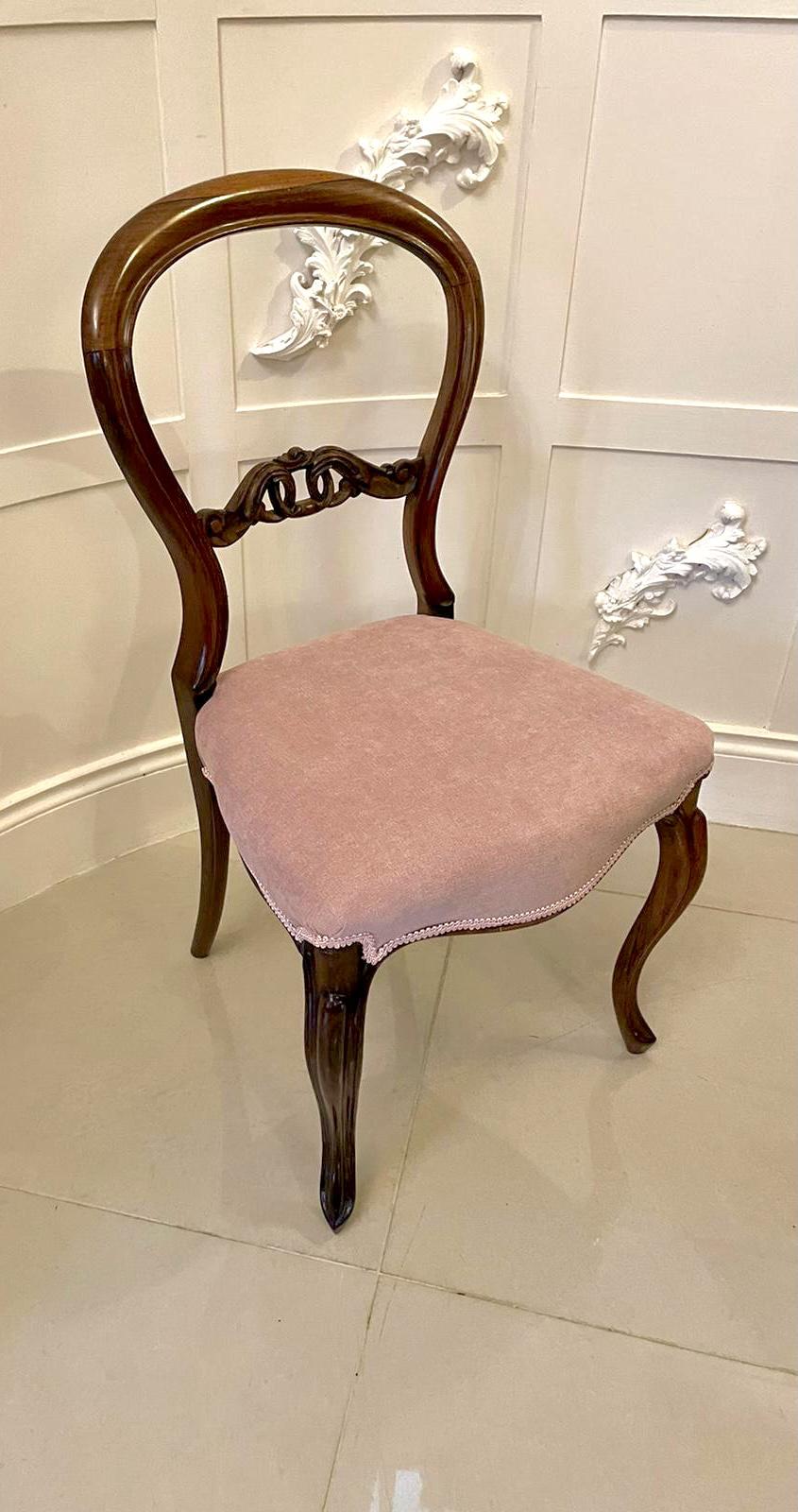 Antique Victorian Rosewood Balloon Back Side Chair (1 of 7) Antique Victorian Rosewood Balloon Back Side Chair (1 of 7)