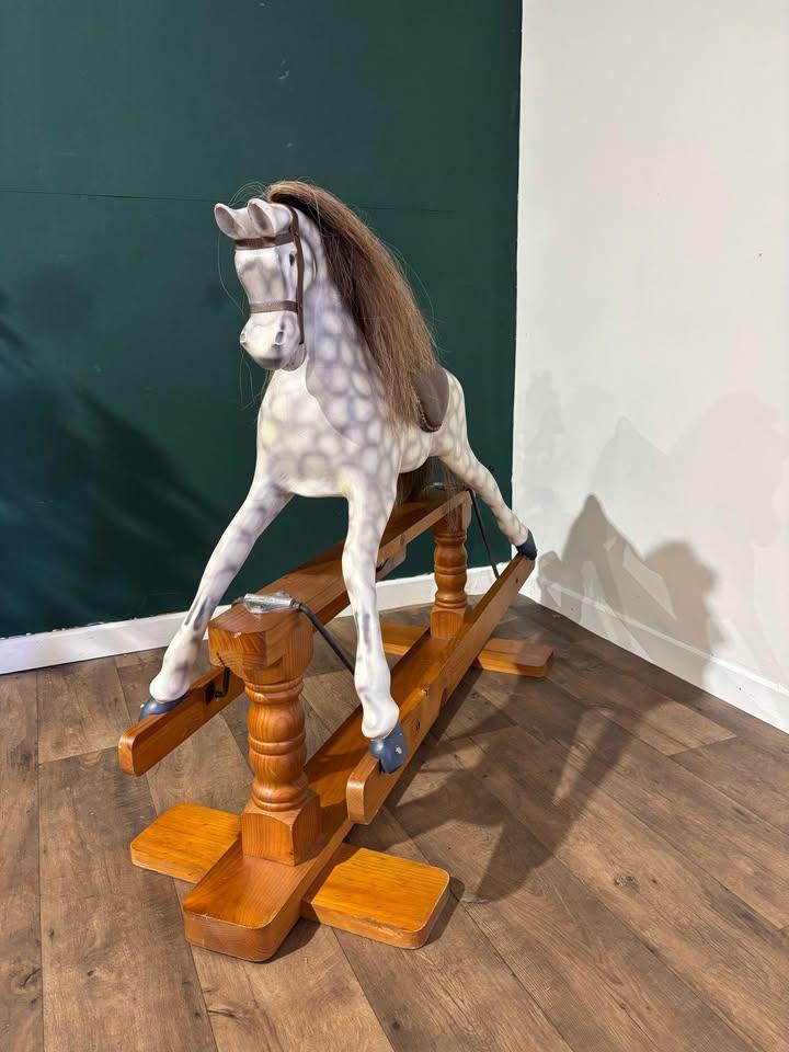 Dapple Grey Rocking Horse (1 of 16) Dapple Grey Rocking Horse (1 of 16)