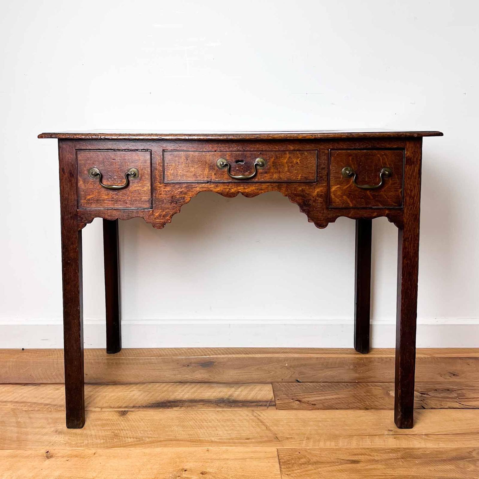 George III Oak Lowboy Table (1 of 17) George III Oak Lowboy Table (1 of 17)