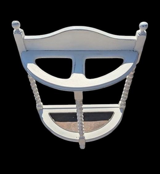 White Painted Barley Twist Umbrella Stand (1 of 6) White Painted Barley Twist Umbrella Stand (1 of 6)