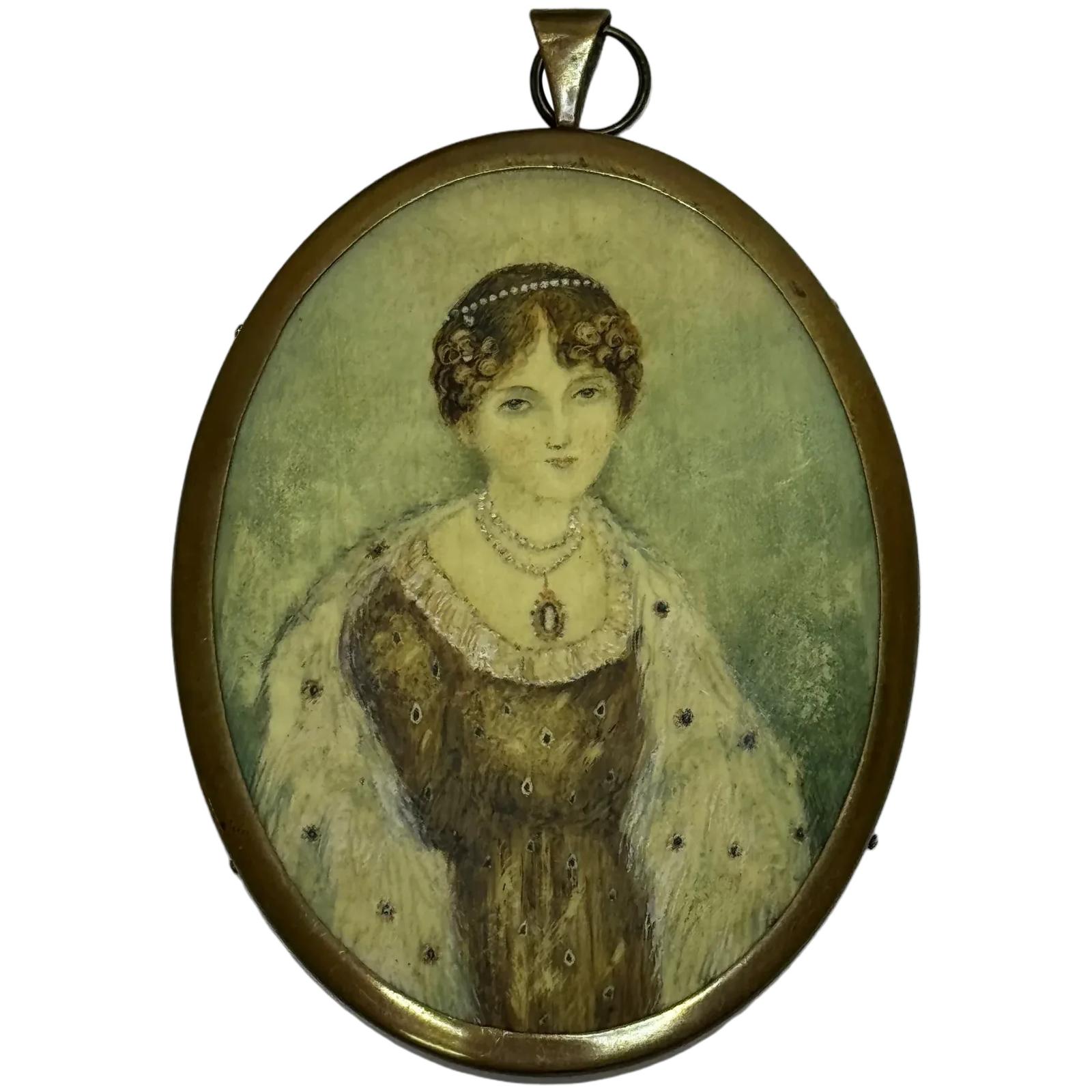 🌟 Regency Miniature Portrait of Lady Scott (Alicia Anne Spottiswoode), c.1827 Circle of William Douglas, RSA (1780–1832), Edinburgh (1 of 36)