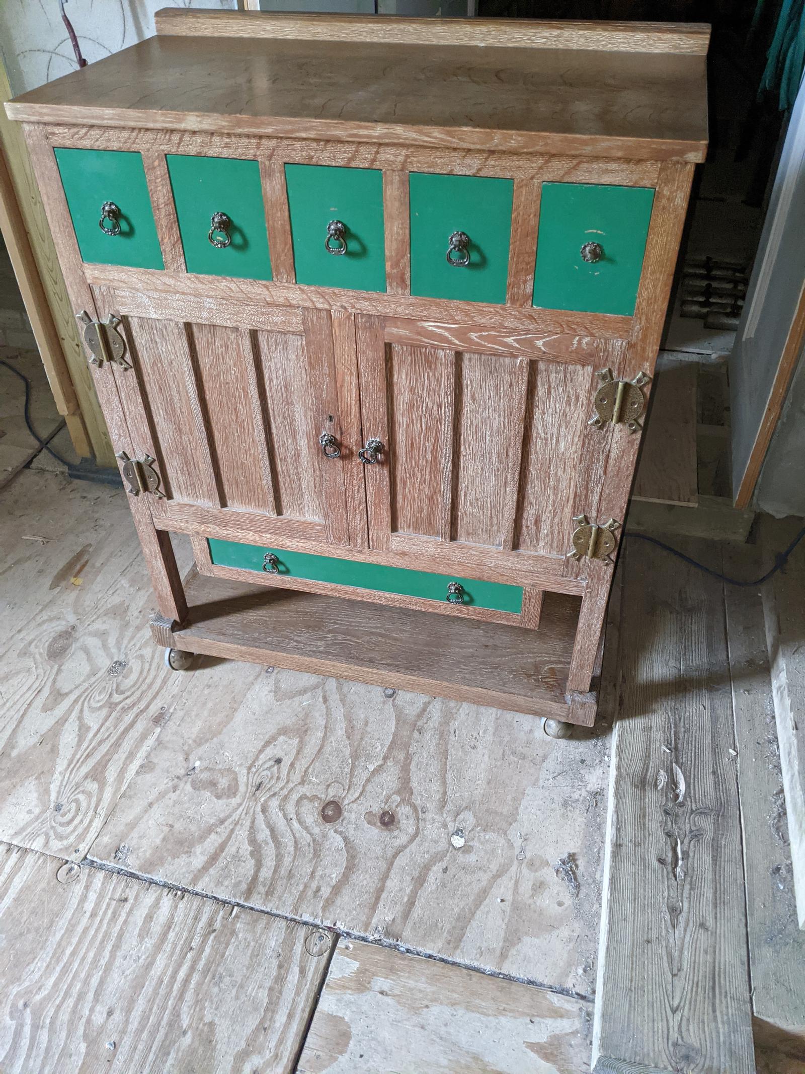 Limed Oak Sideboard Second (1 of 1)