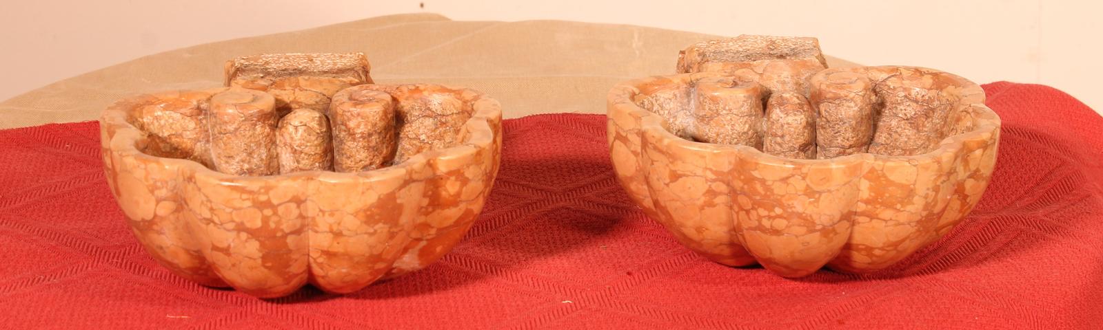 Pair of Marble Fonts - 19th Century (1 of 11)