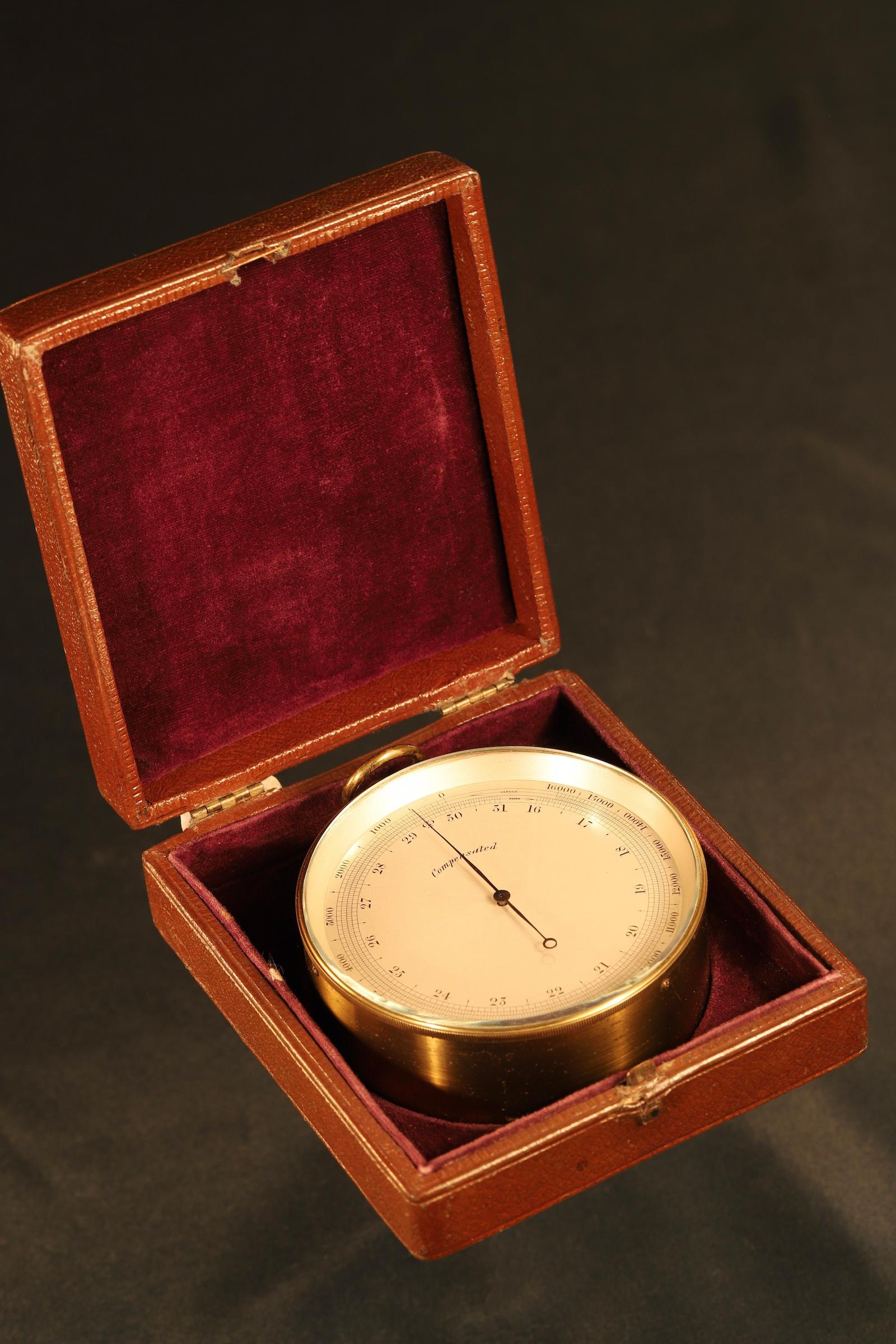 Explorer’s Travelling Aneroid Barometer Altimeter c.1890 (1 of 6)