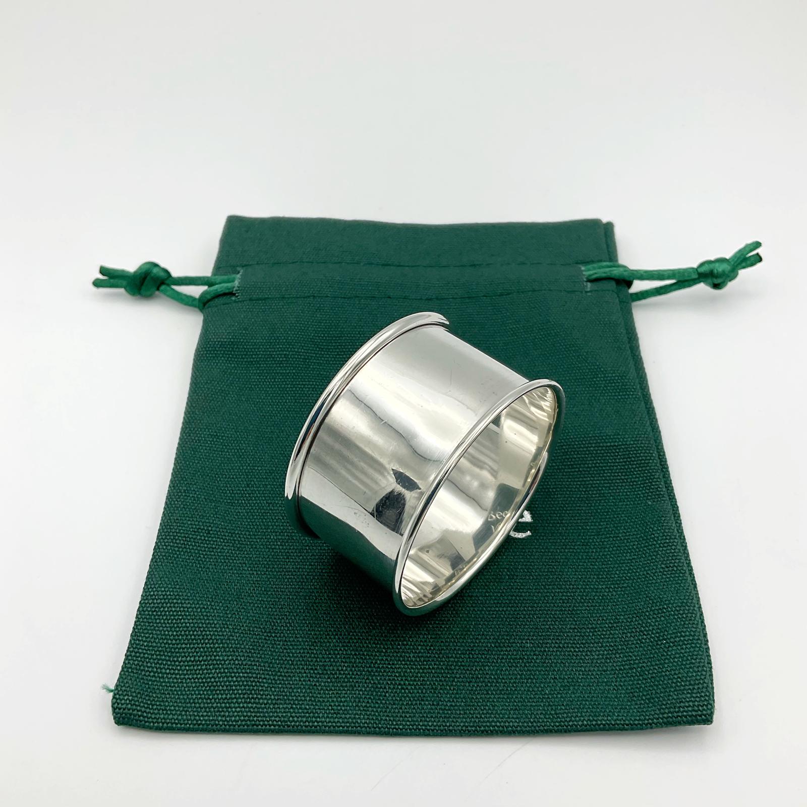 Antique Hallmarked 1921 Sterling Silver Napkin Ring (1 of 9) Antique Hallmarked 1921 Sterling Silver Napkin Ring (1 of 9)