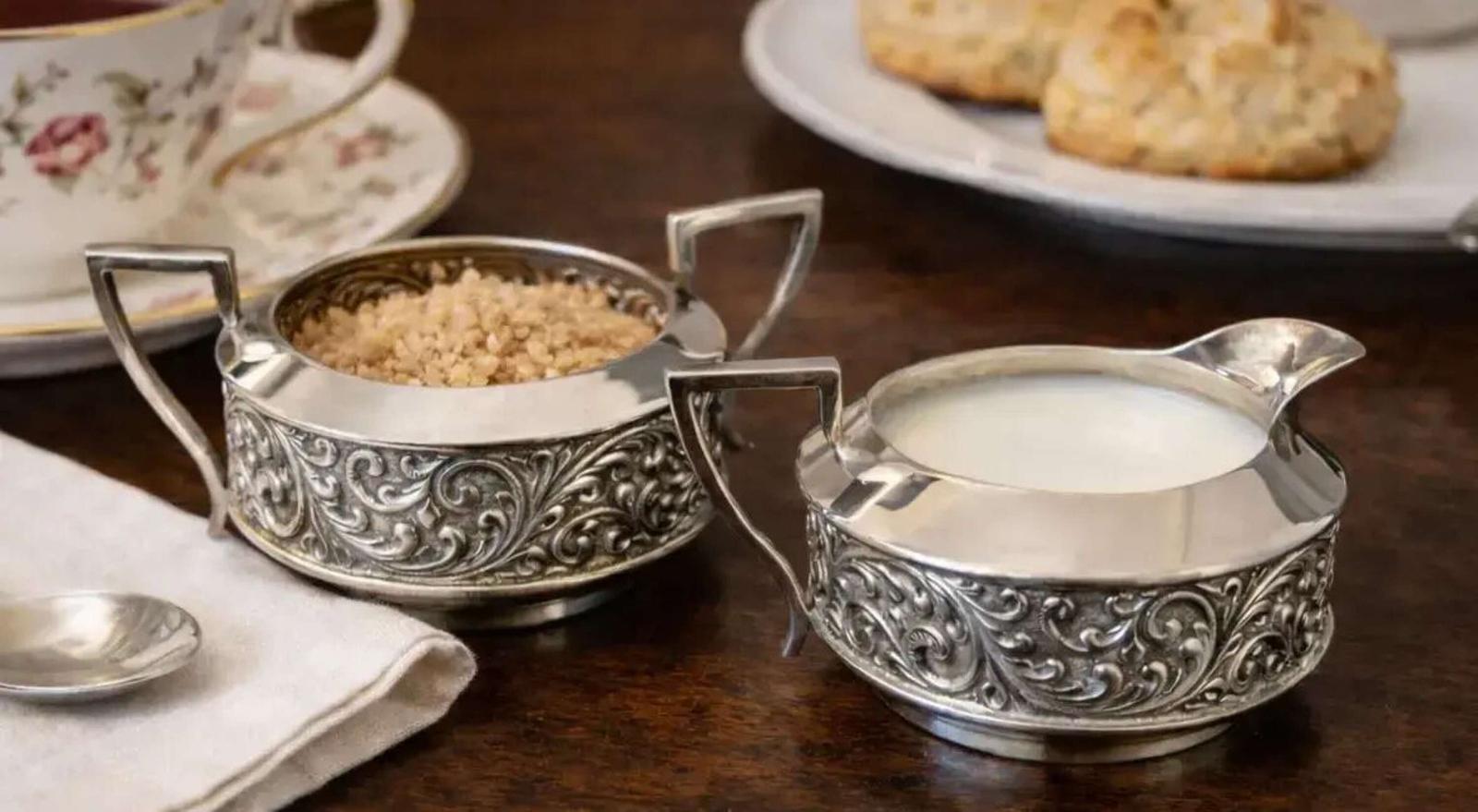 Antique Solid Sterling Silver Victorian Cream Or Milk Sugar (1 of 1) Antique Solid Sterling Silver Victorian Cream Or Milk Sugar (1 of 1)