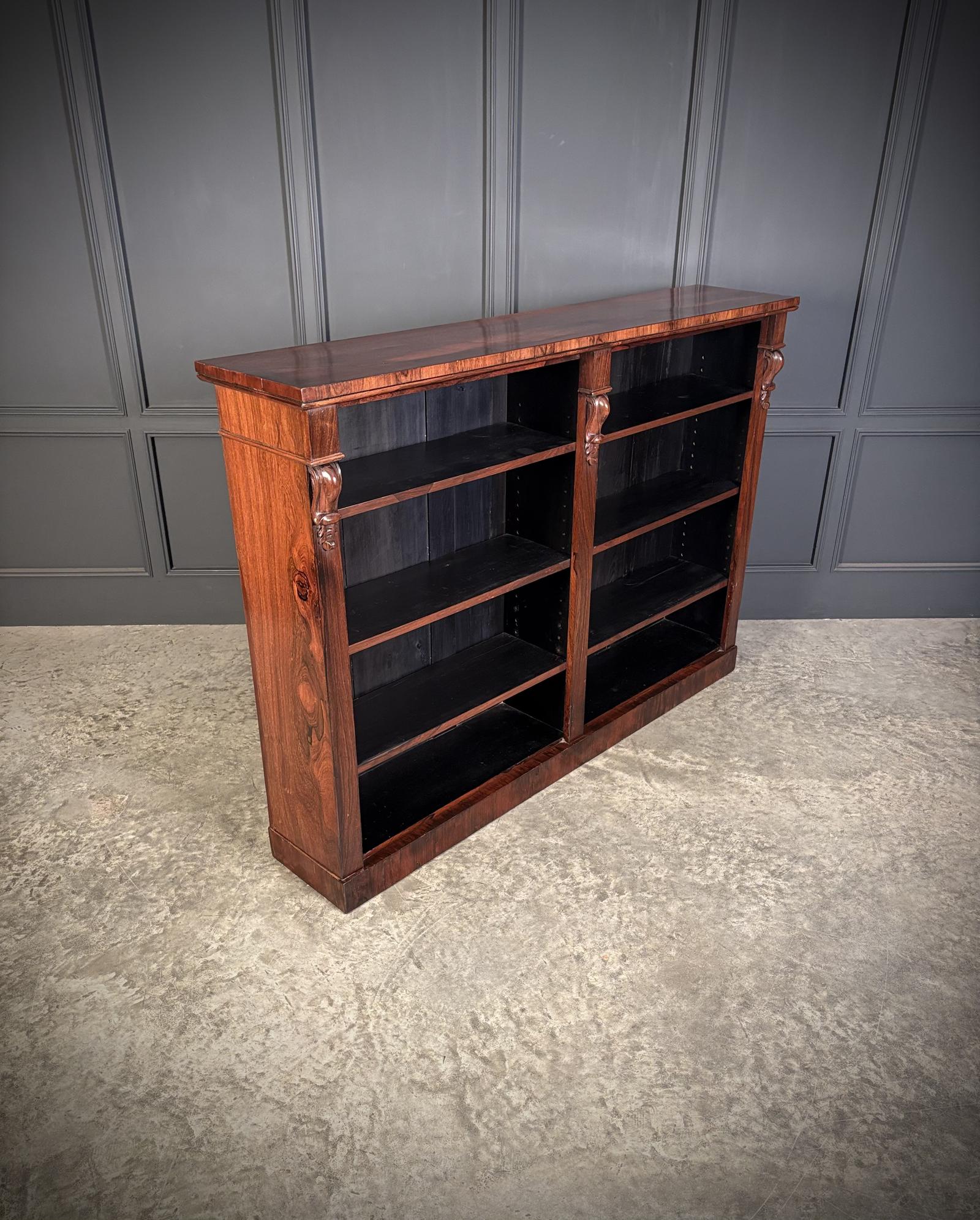 Victorian Rosewood Open Bookcase (1 of 9) Victorian Rosewood Open Bookcase (1 of 9)