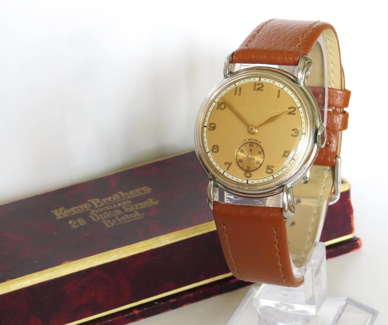 Watch: Gents 1950s Swiss Wrist Watch (1 of 5) Watch: Gents 1950s Swiss Wrist Watch (1 of 5)