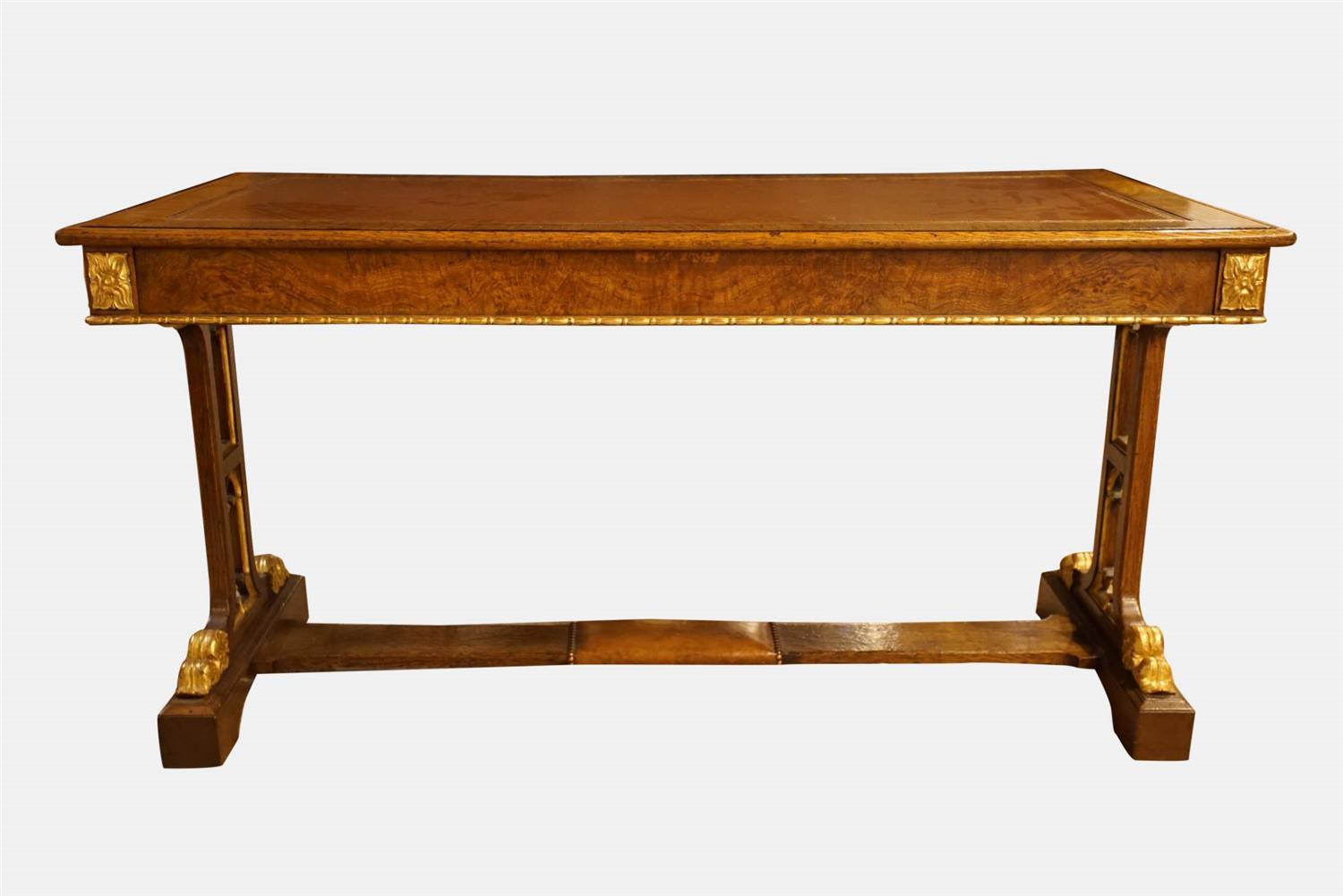 Regency Oak Gothic Library Table (1 of 1) Regency Oak Gothic Library Table (1 of 1)