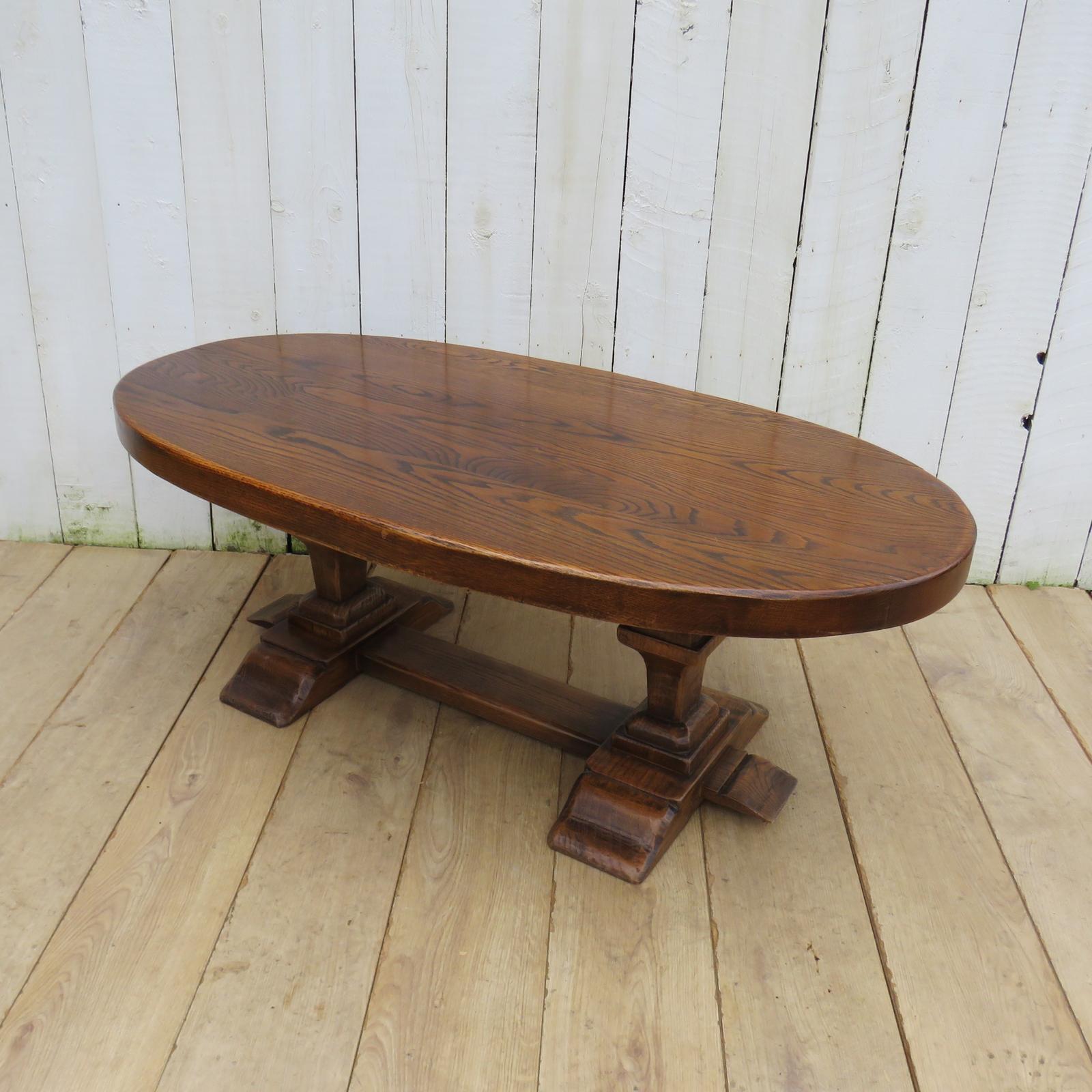 French Oak Coffee Table (1 of 9)