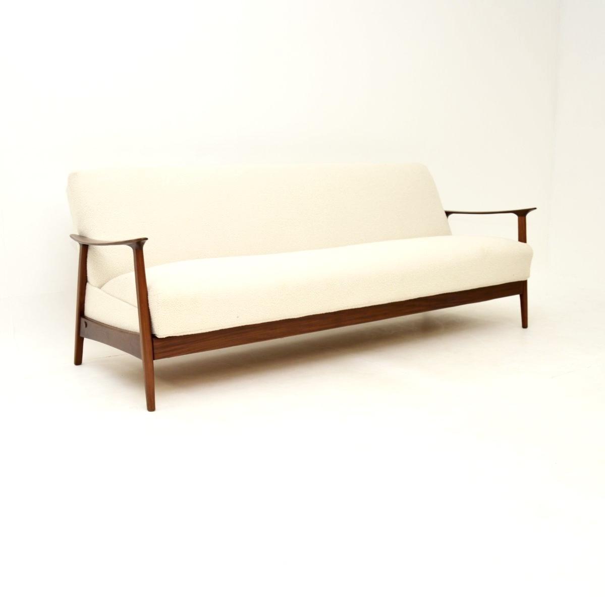Danish Vintage Afromosia Sofa Bed (1 of 12) Danish Vintage Afromosia Sofa Bed (1 of 12)
