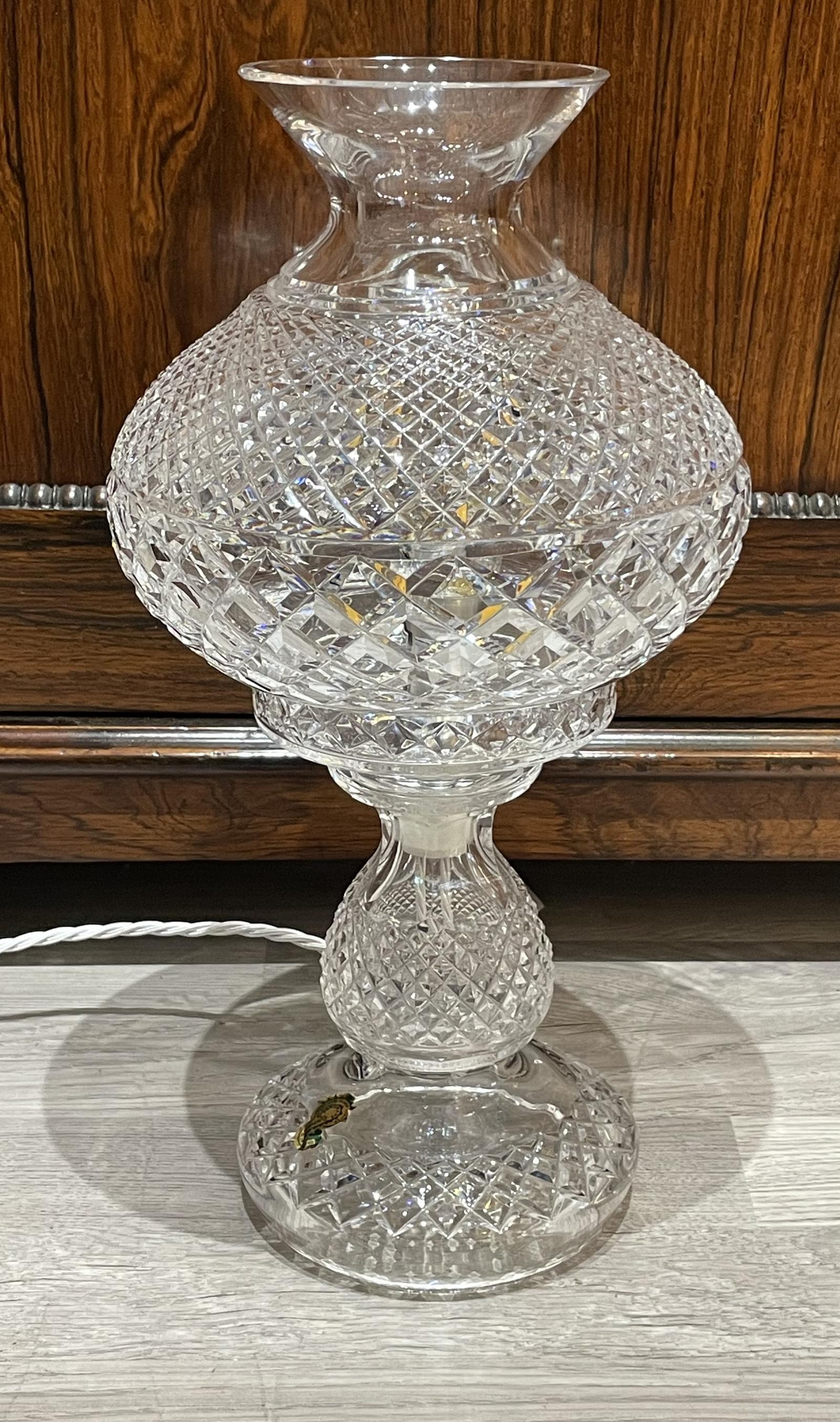 Crystal Mushroom Table Lamp by Waterford (1 of 3) Crystal Mushroom Table Lamp by Waterford (1 of 3)