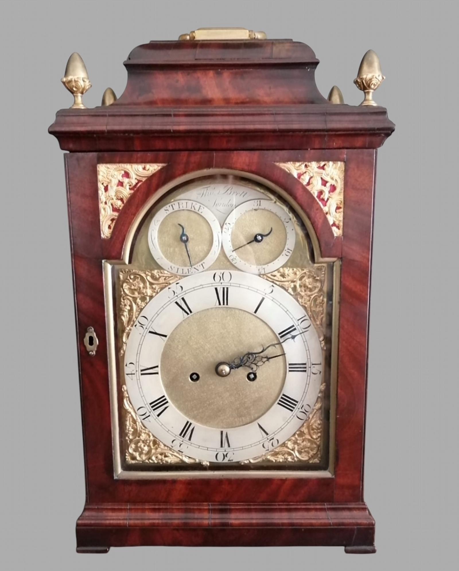 Fabulous George III Bracket Clock by Thomas Brett of London (1 of 13)