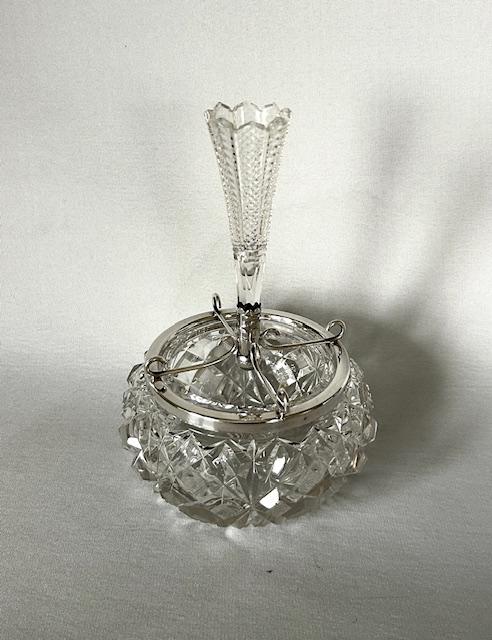 Gorgeous Victorian Silver Mounted Flower Bowl (1 of 7) Gorgeous Victorian Silver Mounted Flower Bowl (1 of 7)