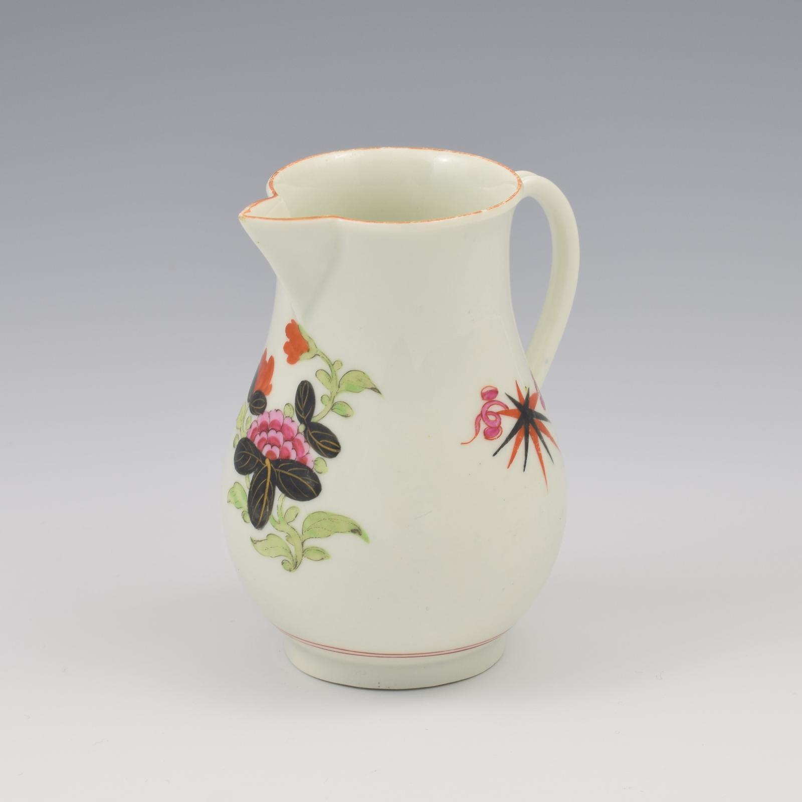 Rare First Period Worcester Porcelain Flash / Thunder & Lightning Sparrow Beak Milk Jug c.1770 (1 of 12) Rare First Period Worcester Porcelain Flash / Thunder & Lightning Sparrow Beak Milk Jug c.1770 (1 of 12)