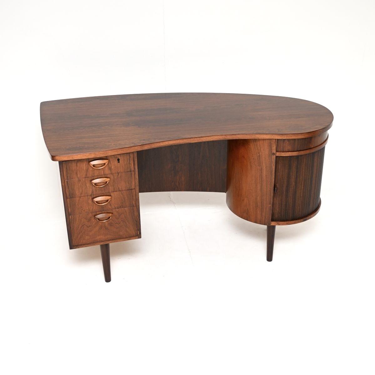 Danish Vintage Rosewood Model 54 Desk by Kai Kristiansen (1 of 10) Danish Vintage Rosewood Model 54 Desk by Kai Kristiansen (1 of 10)