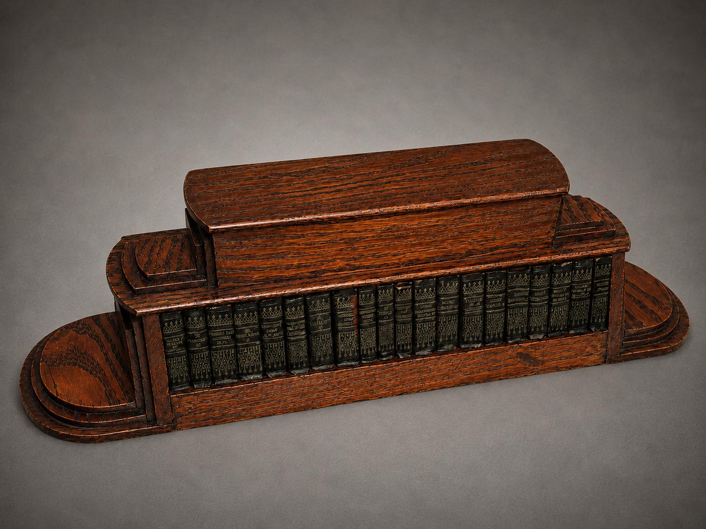 Antique 40 William Shakespeare Miniature Books Money Box (1 of 4) Antique 40 William Shakespeare Miniature Books Money Box (1 of 4)