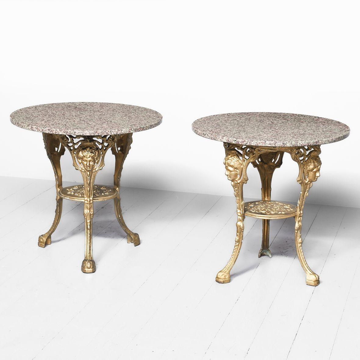 Pair of Cast Iron Victorian Pub Tables (1 of 6)