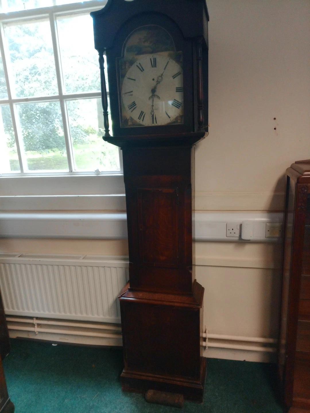 Grandfather Clock Victorian - Display Only Not Working (1 of 4) Grandfather Clock Victorian - Display Only Not Working (1 of 4)