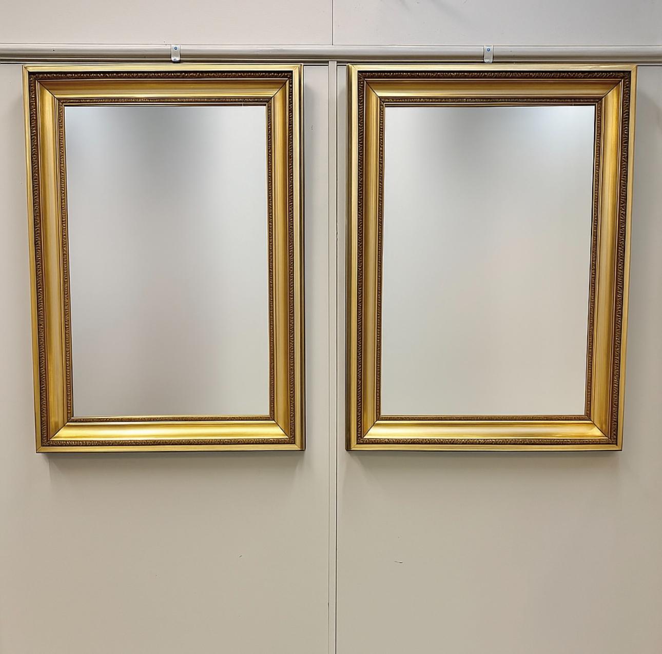 Large Pair of 19th Century Gilt Mirrors (1 of 4) Large Pair of 19th Century Gilt Mirrors (1 of 4)