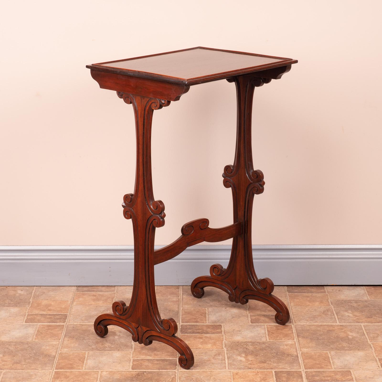 19thc Rosewood Occasional Table (1 of 17)
