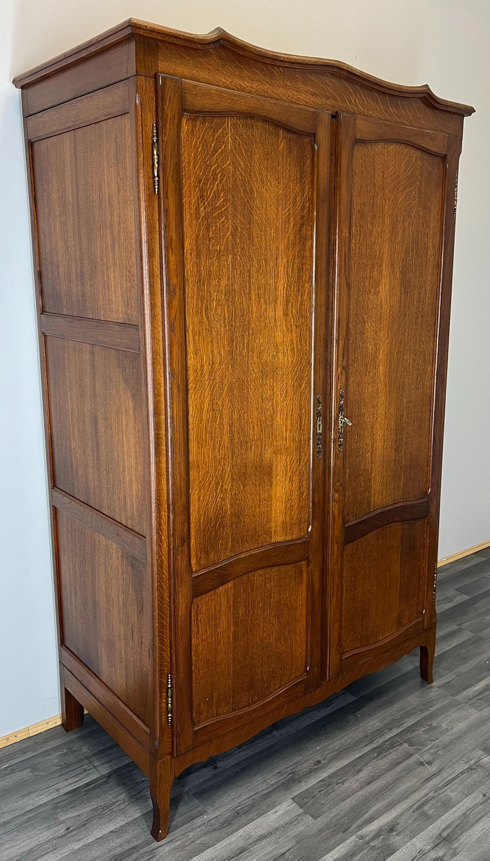 Amazing French Carved 2 Door Armoire Wardrobe (1 of 9) Amazing French Carved 2 Door Armoire Wardrobe (1 of 9)