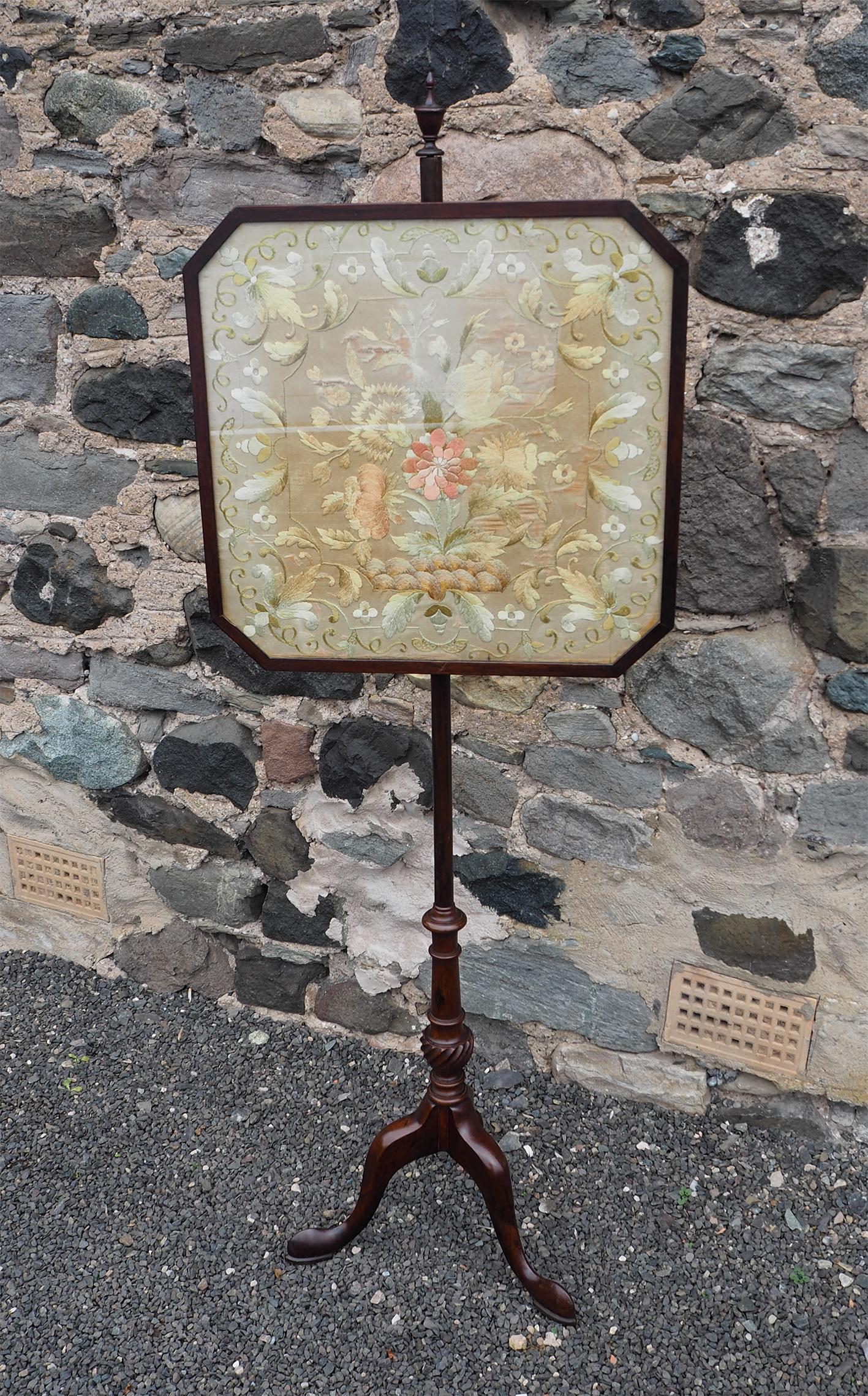 Large Regency Goncalo Alves Screen (1 of 7)