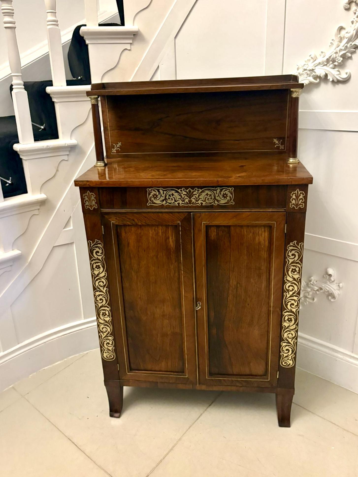 Magnificent Quality Antique Regency Mahogany Chiffonier / Side Cabinet (1 of 14) Magnificent Quality Antique Regency Mahogany Chiffonier / Side Cabinet (1 of 14)