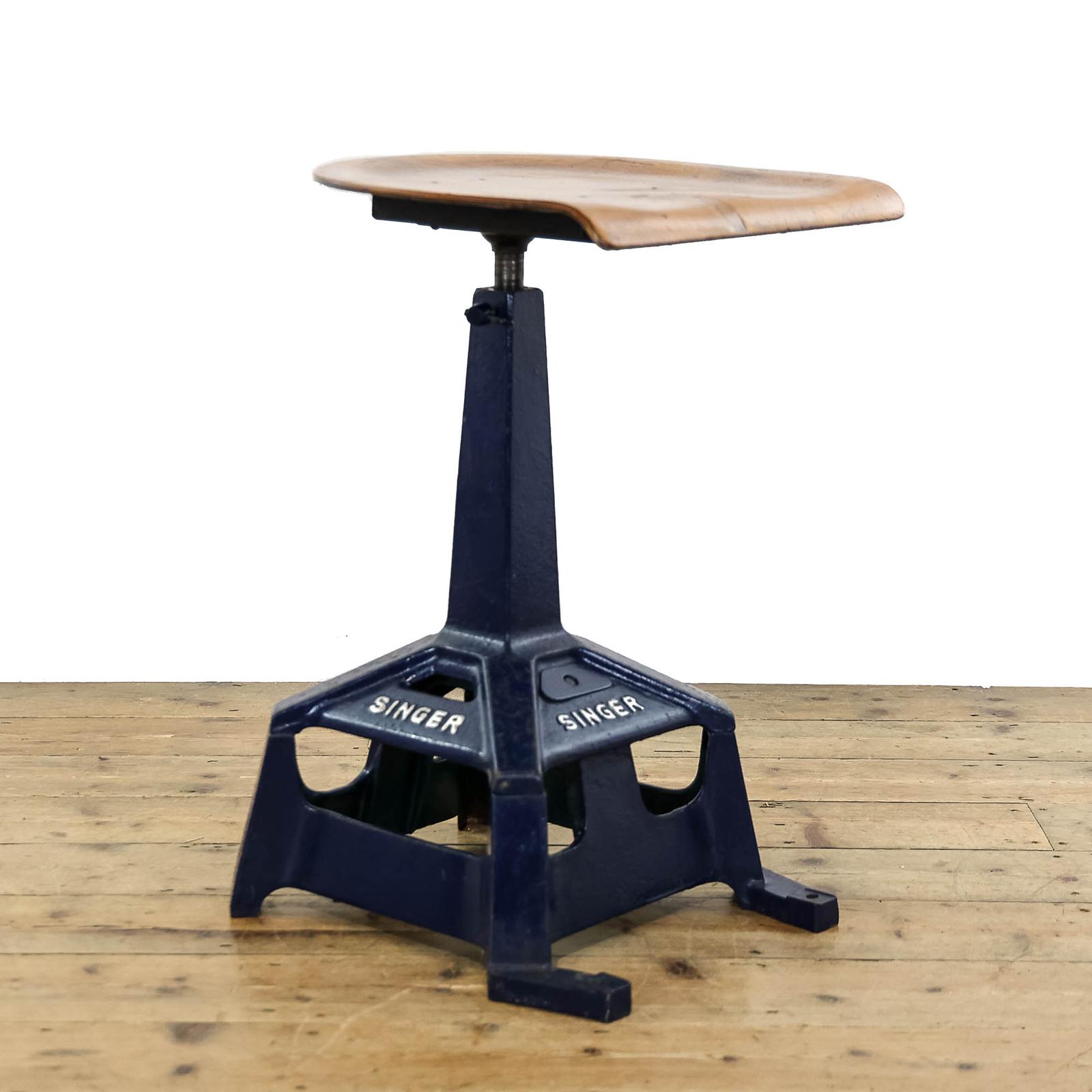 Antique 20th Century Singer Factory Stool (1 of 9) Antique 20th Century Singer Factory Stool (1 of 9)