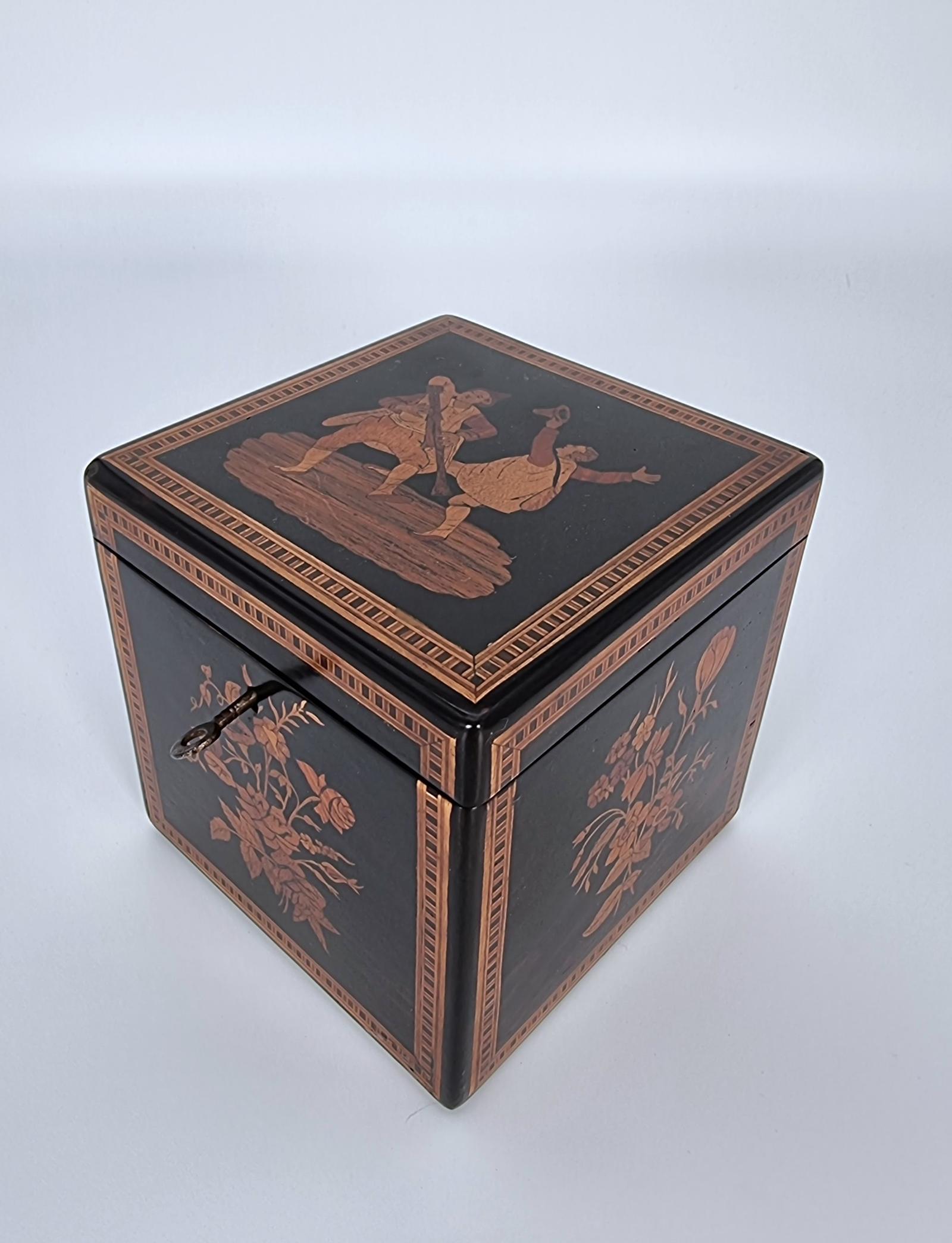 Italian Grand Tour Sorrento Marquetry Box Circa 1860 (1 of 22) Italian Grand Tour Sorrento Marquetry Box Circa 1860 (1 of 22)