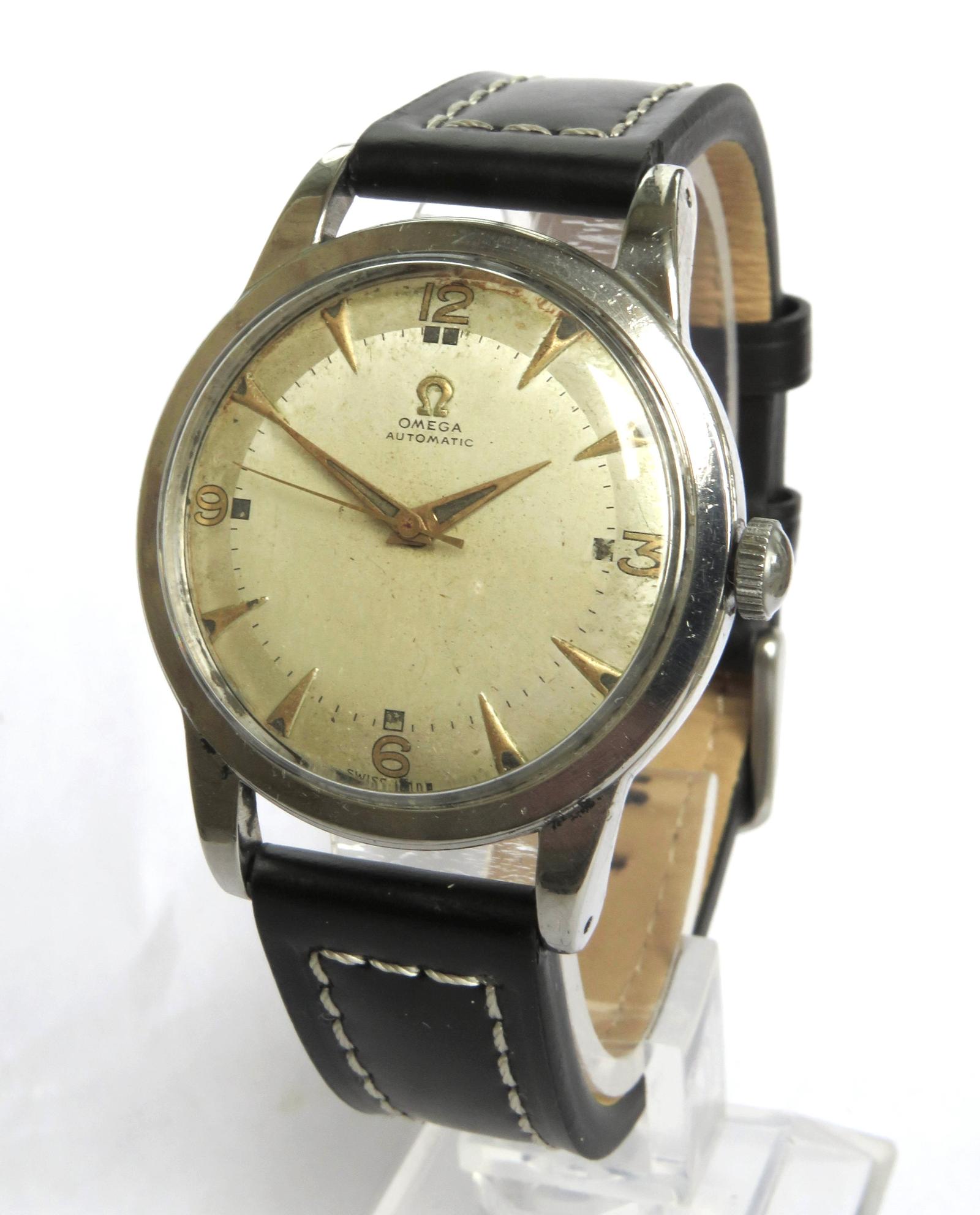 Watch: Gents Omega Pre-seamaster Jumbo Bumper Automatic Wrist Watch (1 of 6)