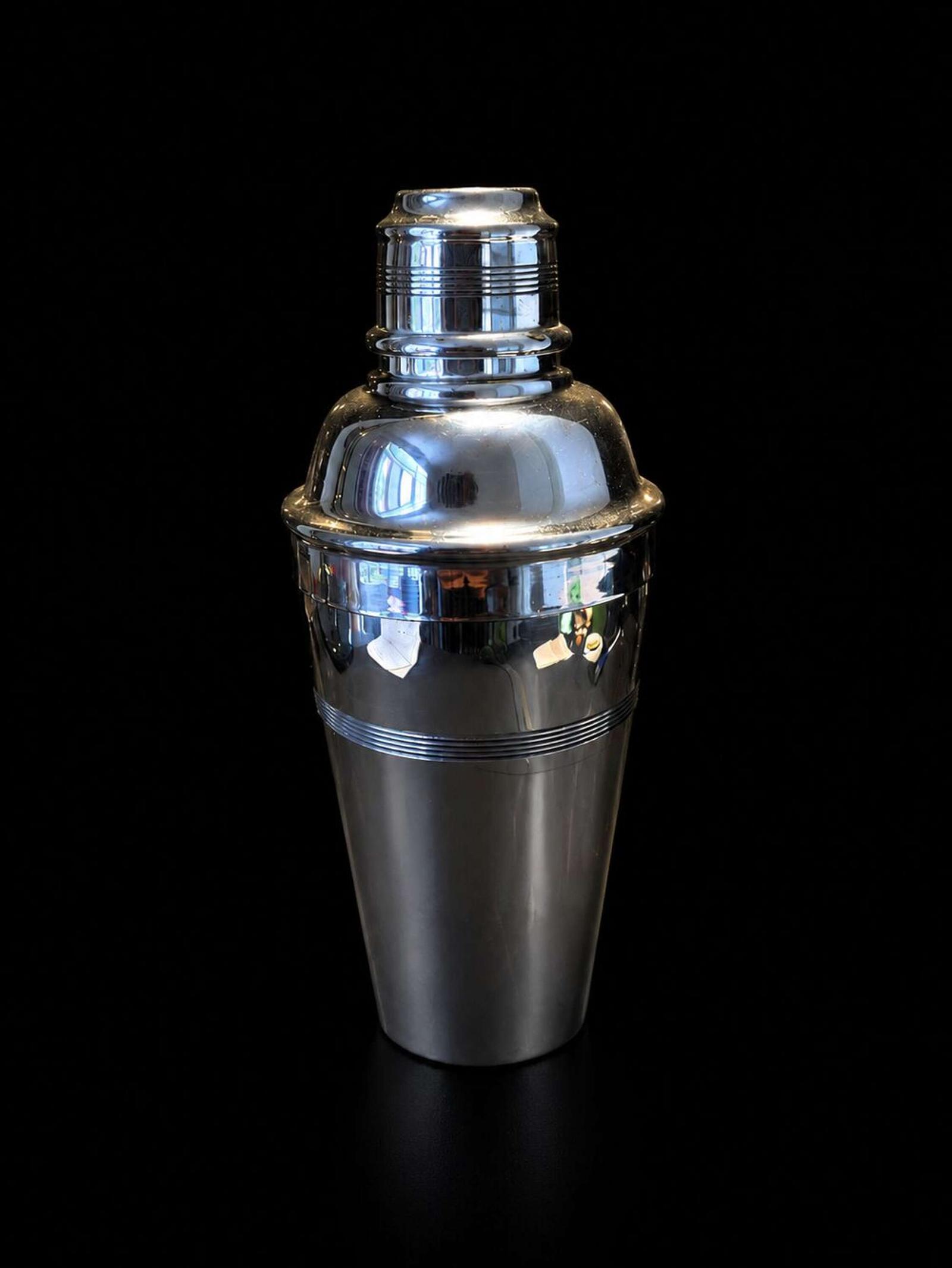 Art Deco Silver Plated Cocktail Shaker Mixer c1920 (1 of 10) Art Deco Silver Plated Cocktail Shaker Mixer c1920 (1 of 10)