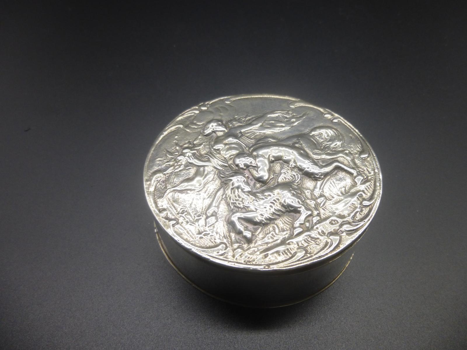 19th Century Continental Silver Snuff Box (1 of 7)