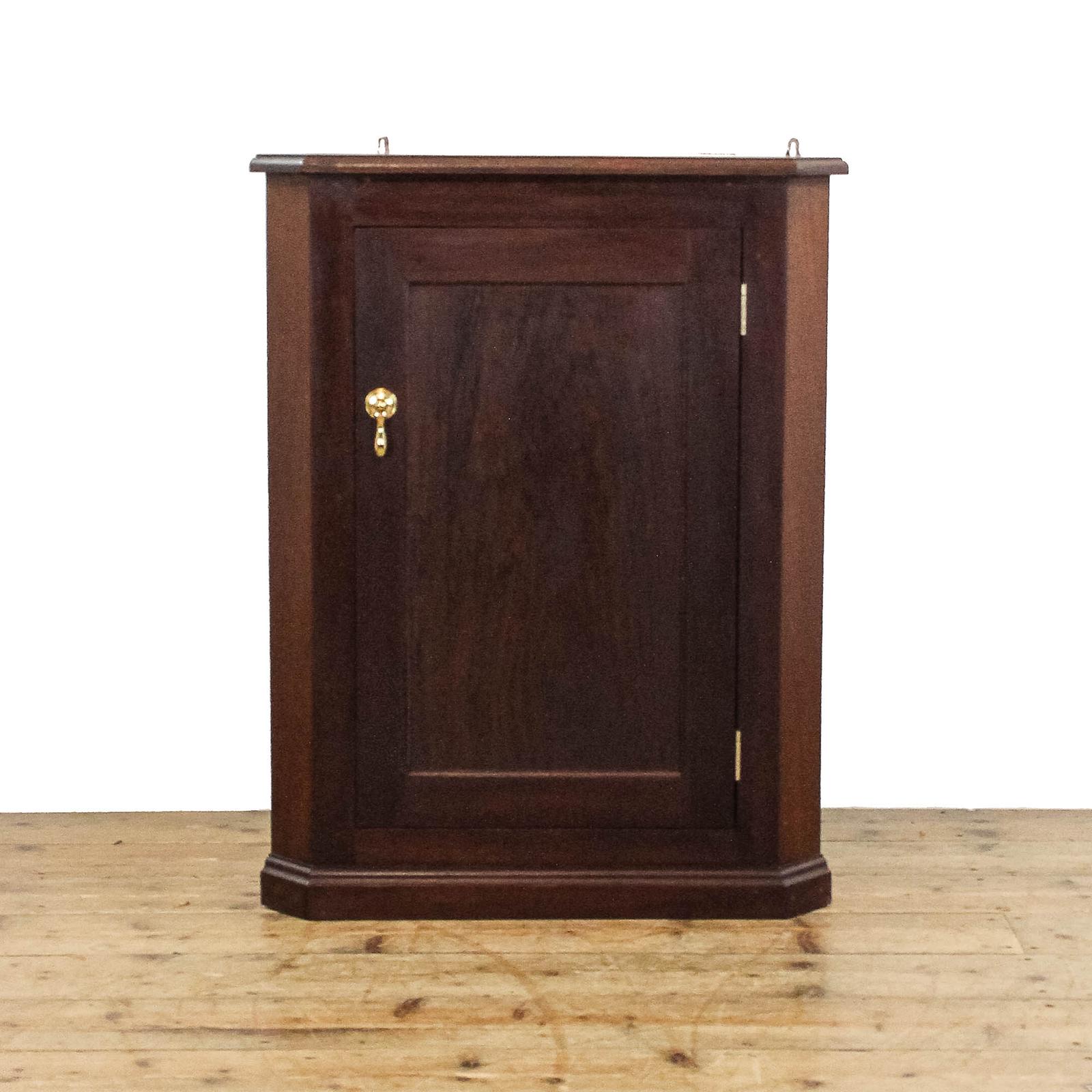 Antique Mahogany Hanging Corner Cupboard (1 of 8)