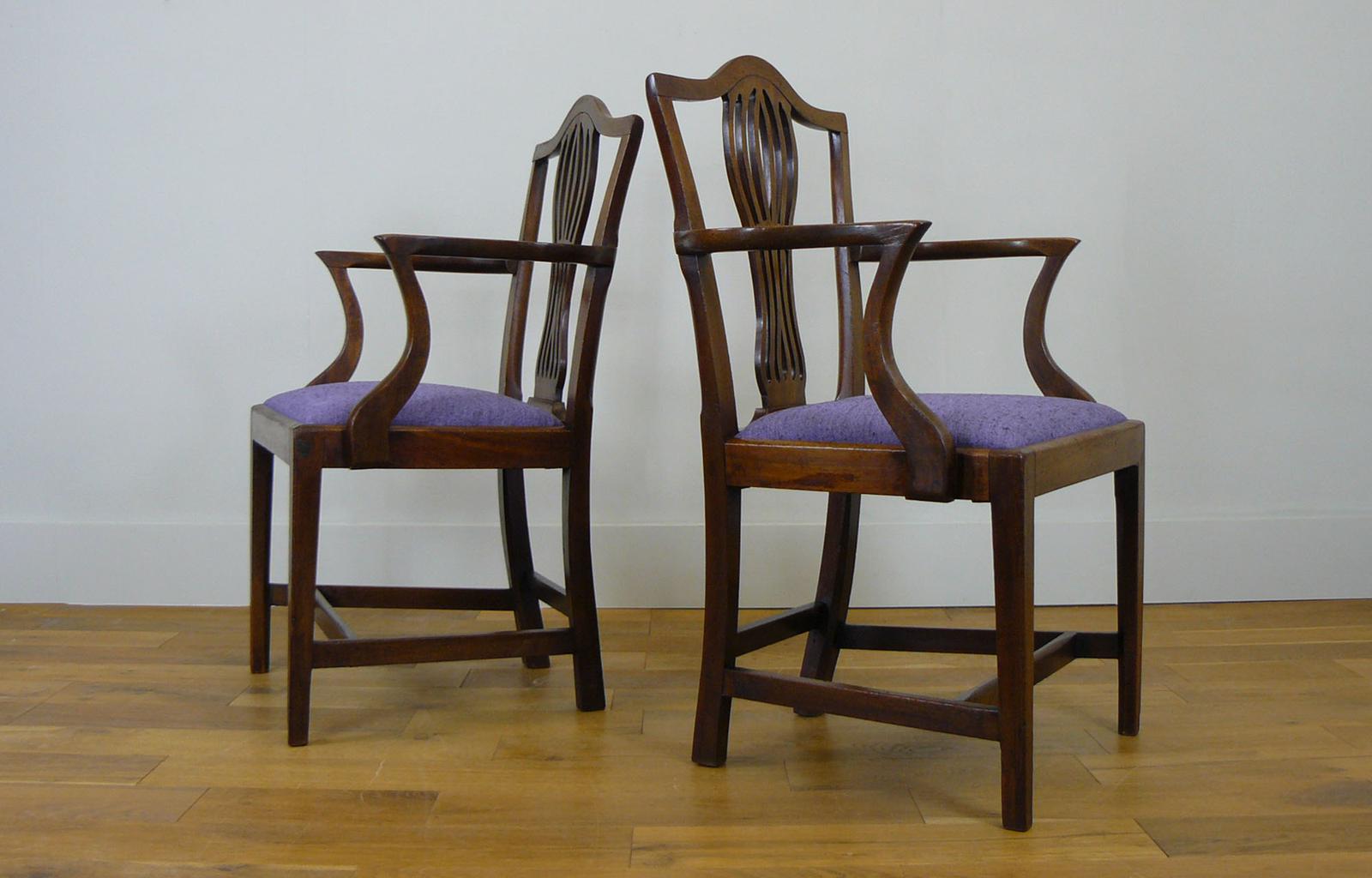 Pair of Georgian Elbow Side Carver Chairs c.1820 (1 of 15) Pair of Georgian Elbow Side Carver Chairs c.1820 (1 of 15)