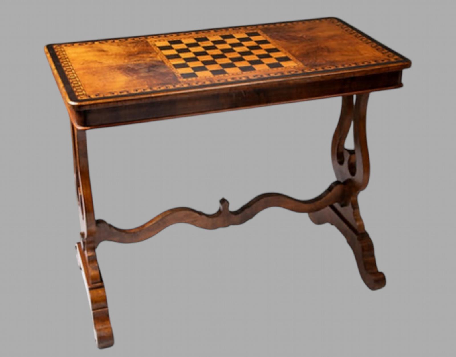 Victorian Chess & Games Table (1 of 6) Victorian Chess & Games Table (1 of 6)