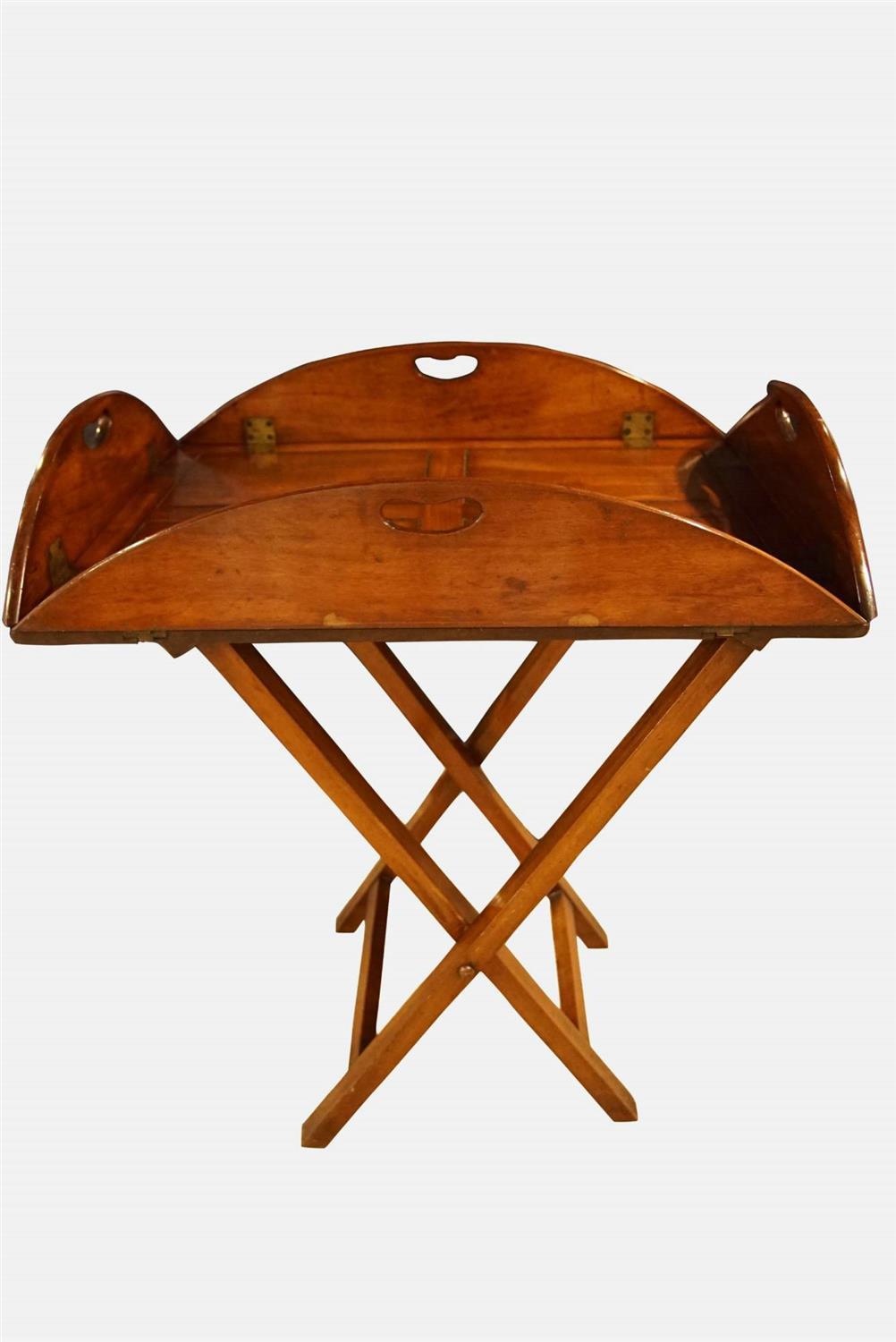 Regency Oval Mahogany Butlers Tray (1 of 1) Regency Oval Mahogany Butlers Tray (1 of 1)