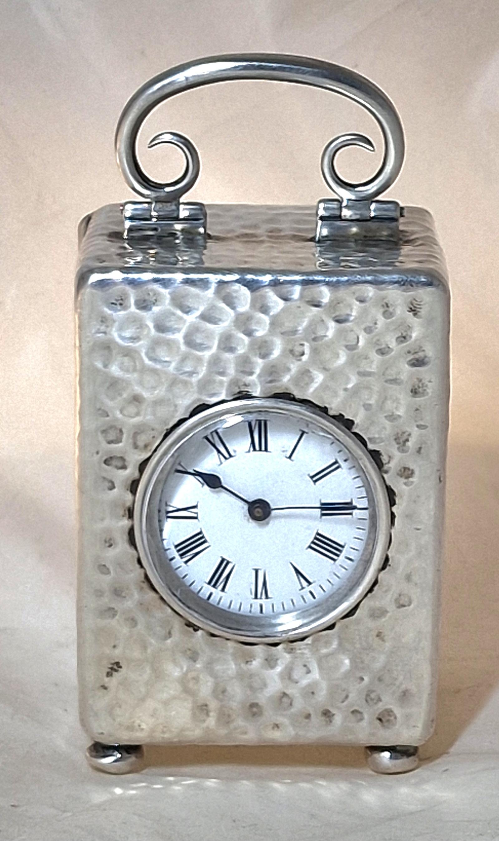 Silver Carriage Clock - London 1904 (1 of 5) Silver Carriage Clock - London 1904 (1 of 5)