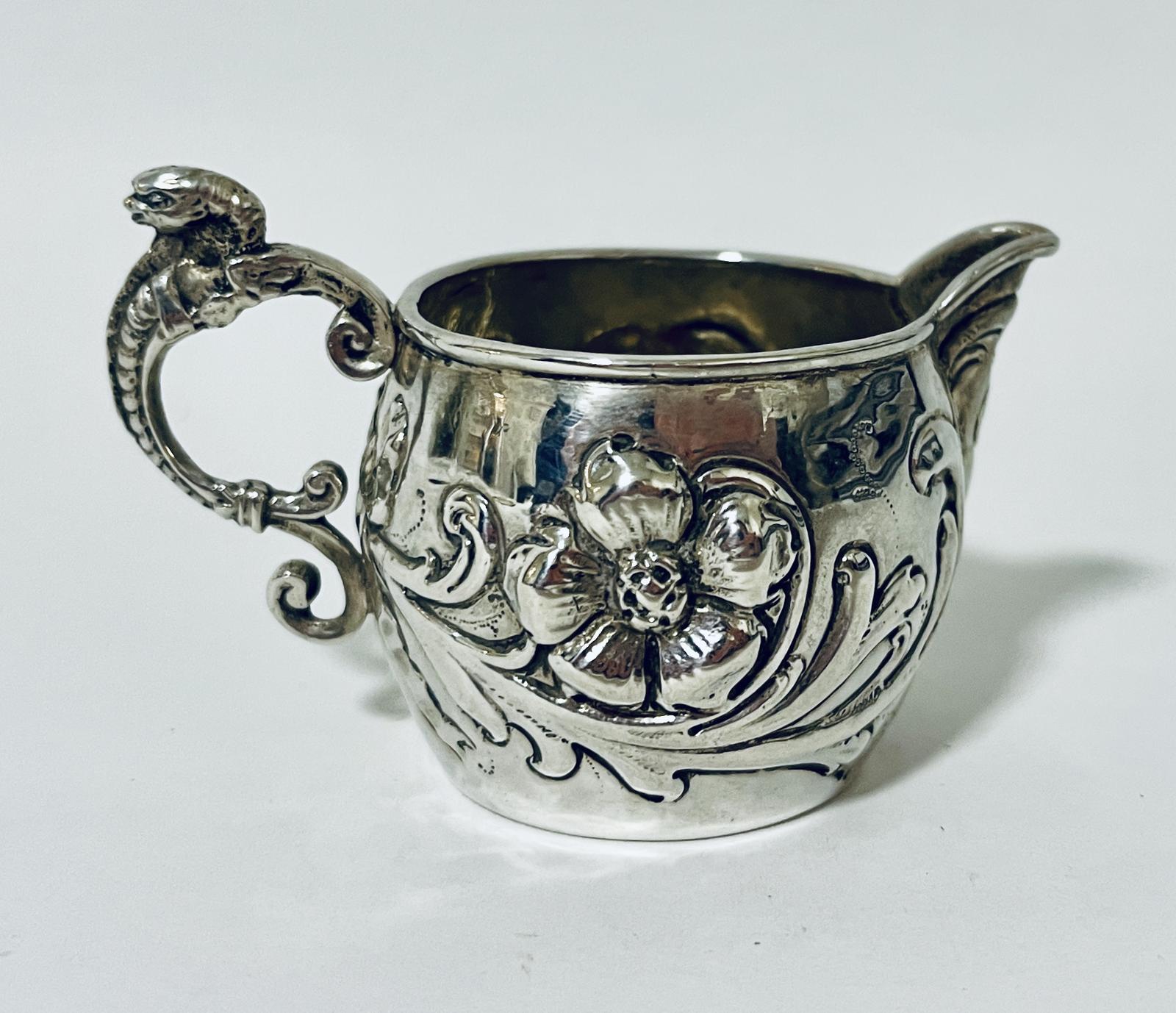 Small Victorian Silver Cream Jug (1 of 8) Small Victorian Silver Cream Jug (1 of 8)