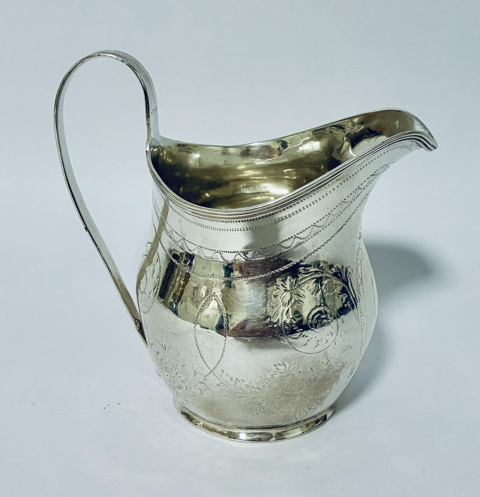Georgian Silver Cream Jug (1 of 9) Georgian Silver Cream Jug (1 of 9)