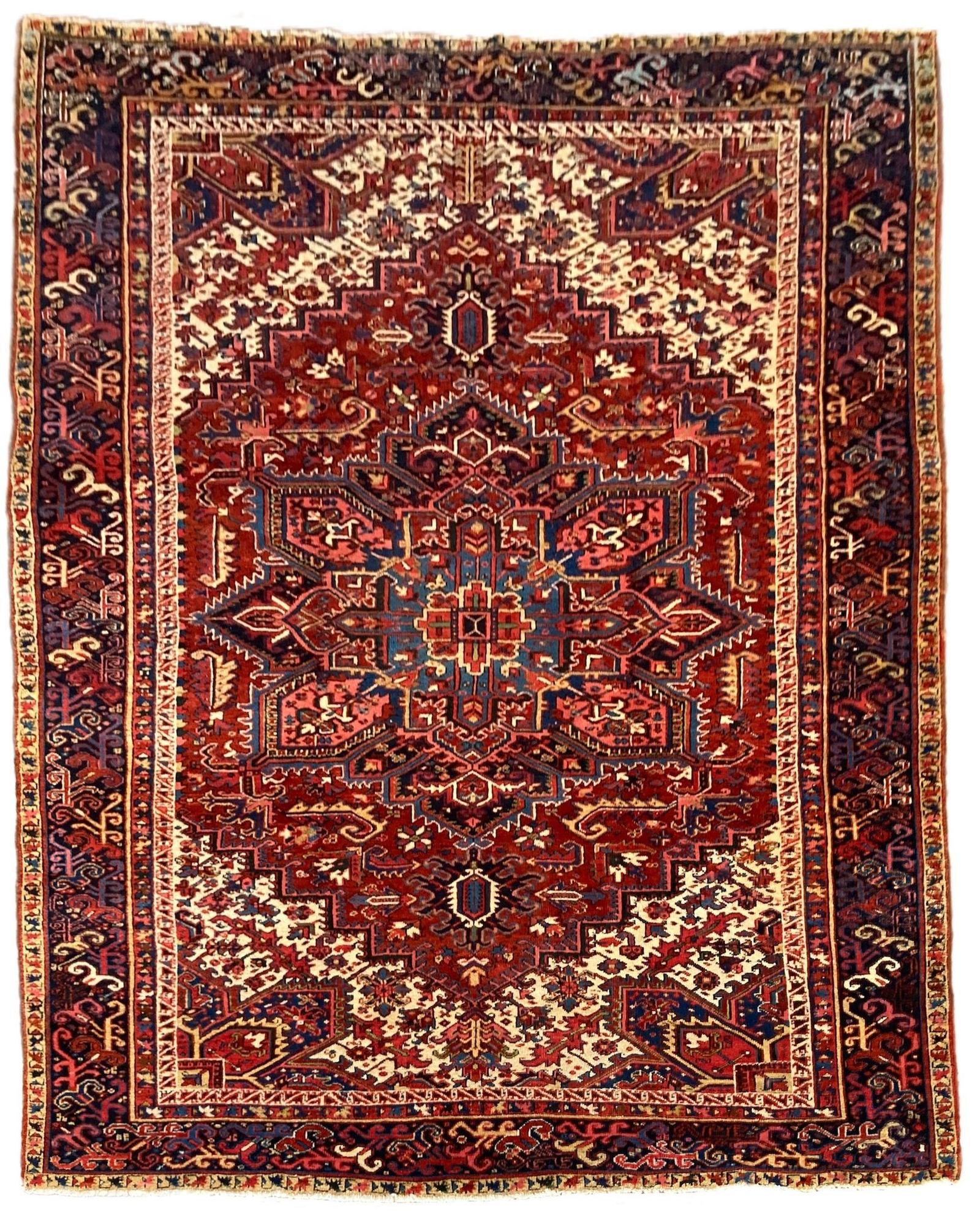 Antique Heriz Carpet (1 of 19)