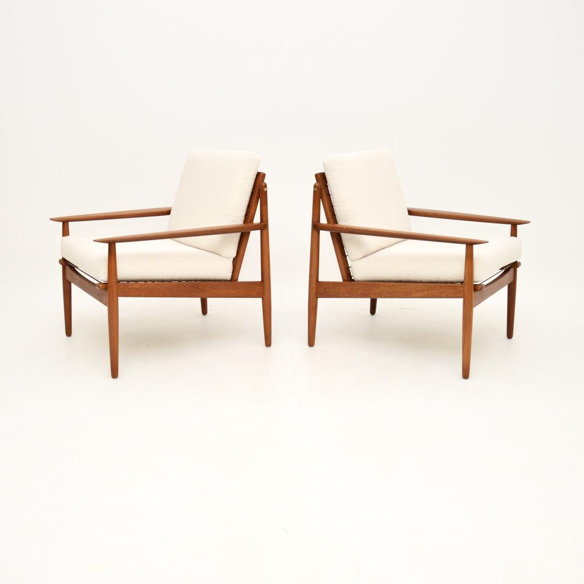 Pair of Danish Vintage Teak Armchairs by Arne Vodder (1 of 12) Pair of Danish Vintage Teak Armchairs by Arne Vodder (1 of 12)