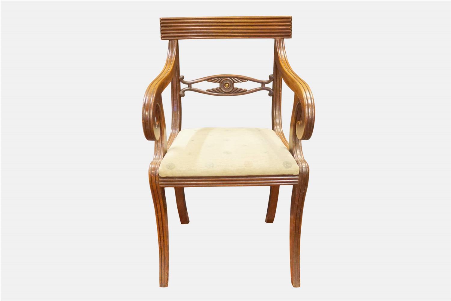 Regency Mahogany Desk Chair (1 of 1) Regency Mahogany Desk Chair (1 of 1)