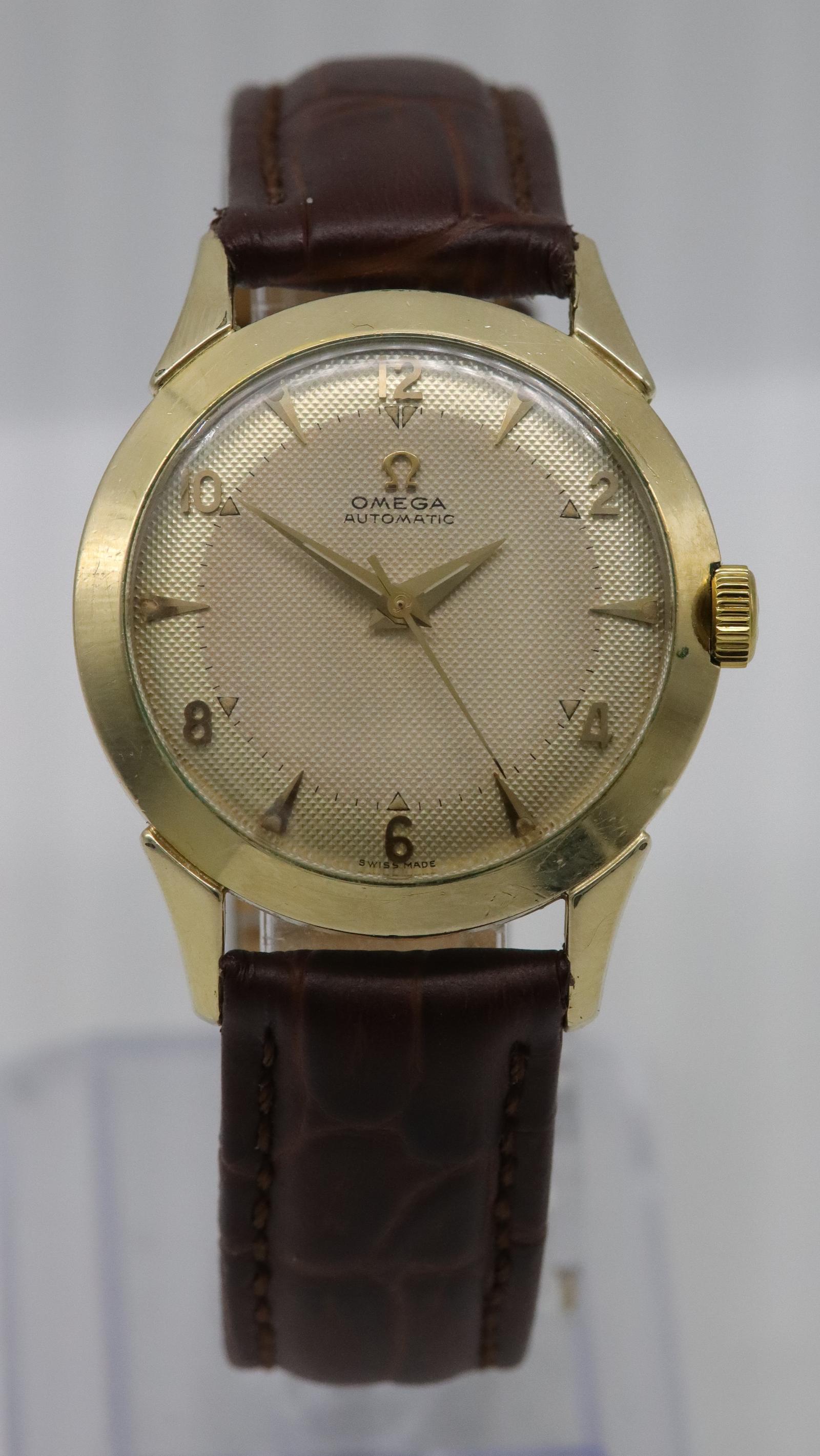 1954 Omega 'Honeycomb' Dial Wristwatch (1 of 8)