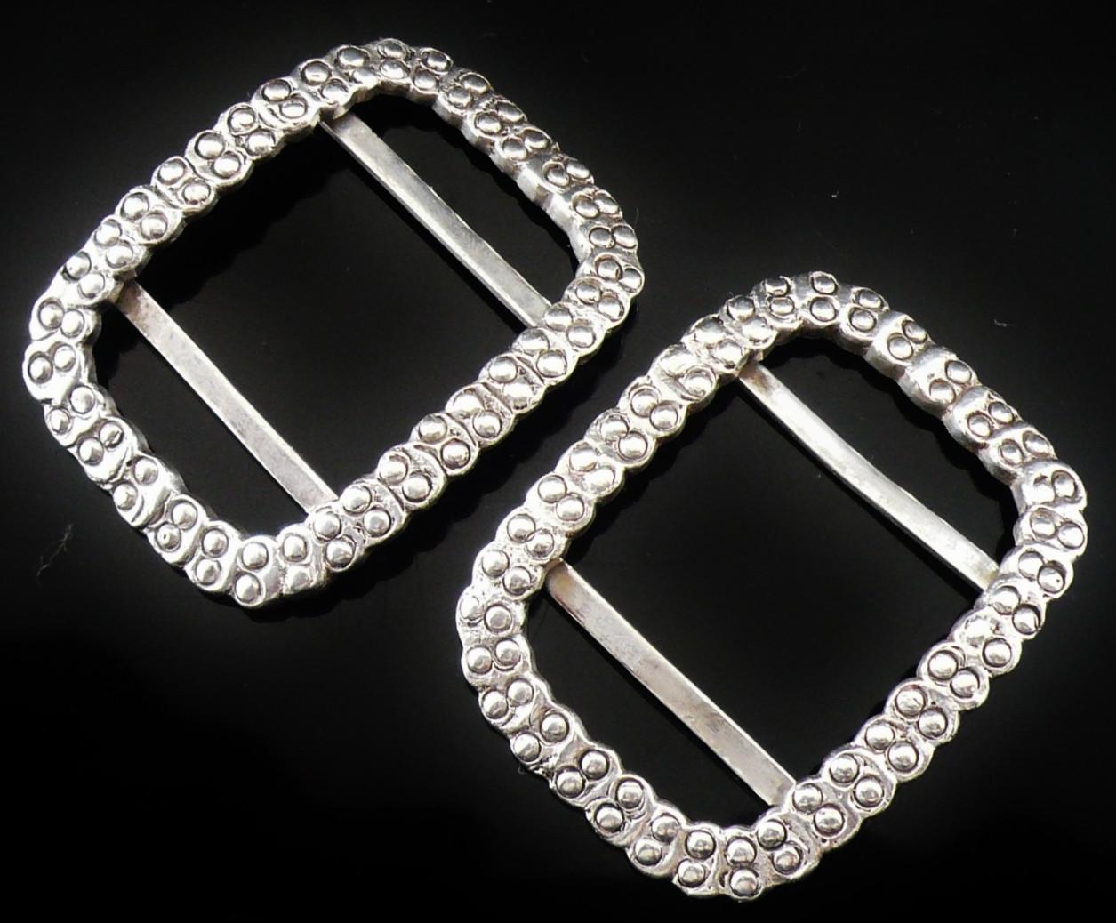 Pair of Scottish Provincial Silver Shoe Buckles c.1890 (1 of 14) Pair of Scottish Provincial Silver Shoe Buckles c.1890 (1 of 14)